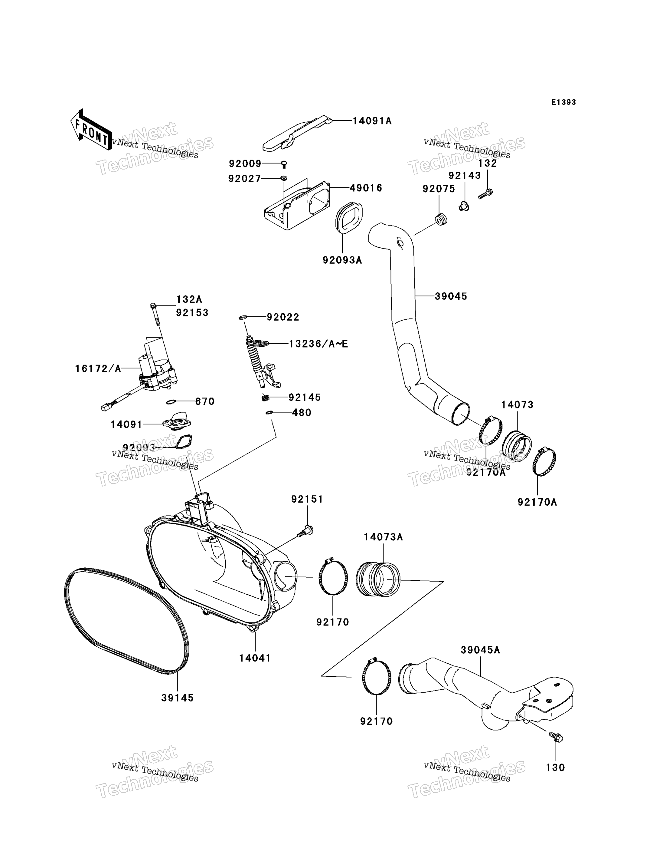 Converter крышка / привод Belt