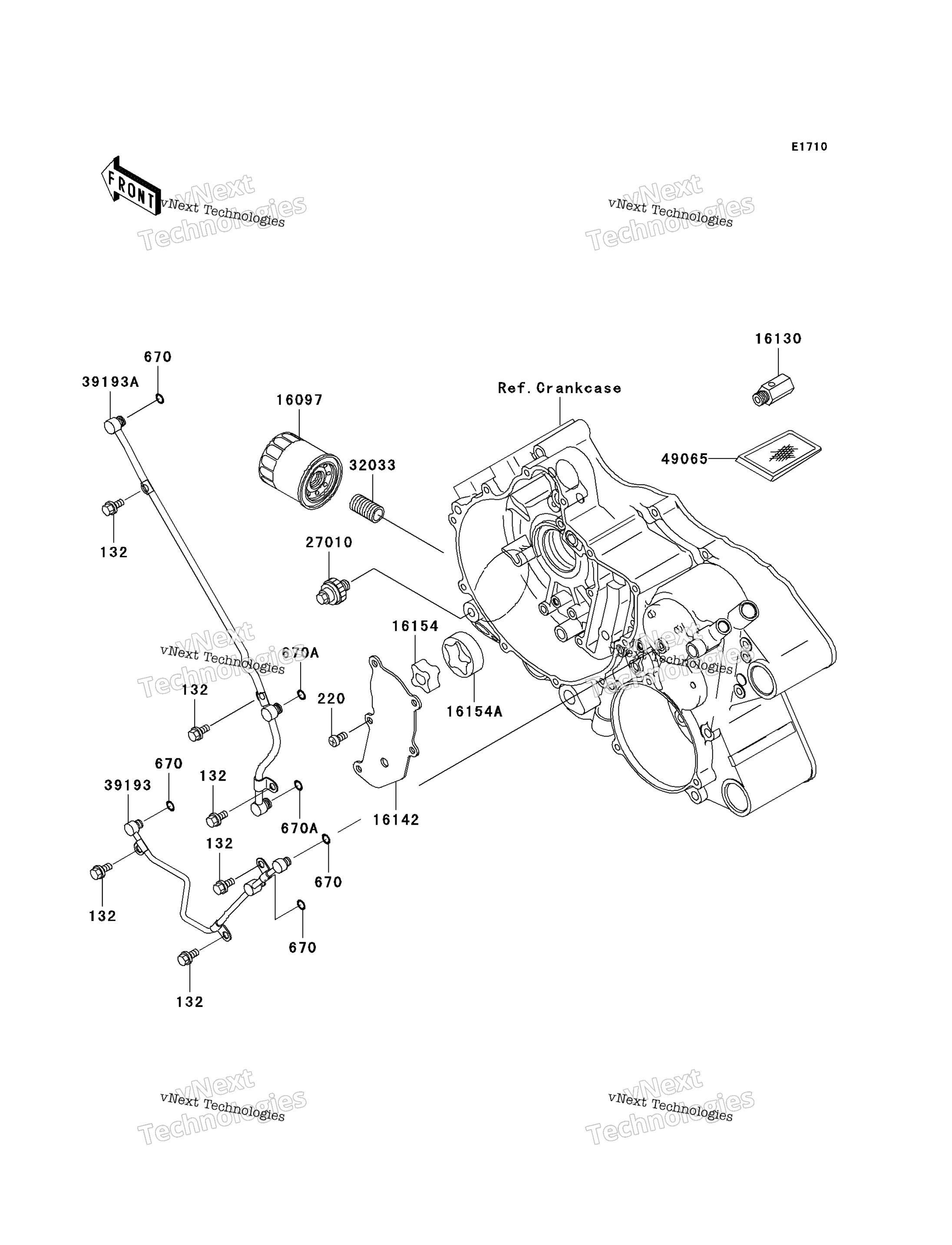 масляный насос / масляный фильтр