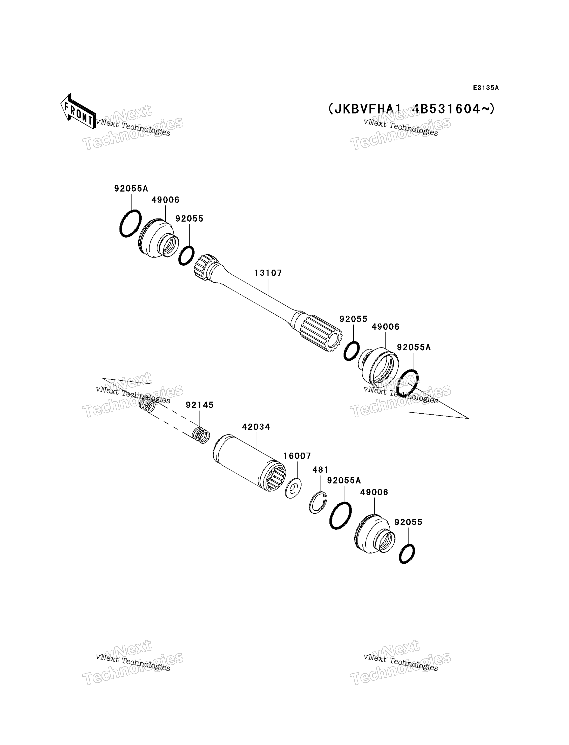 Привод Shaft-Propeller (A2/A3)