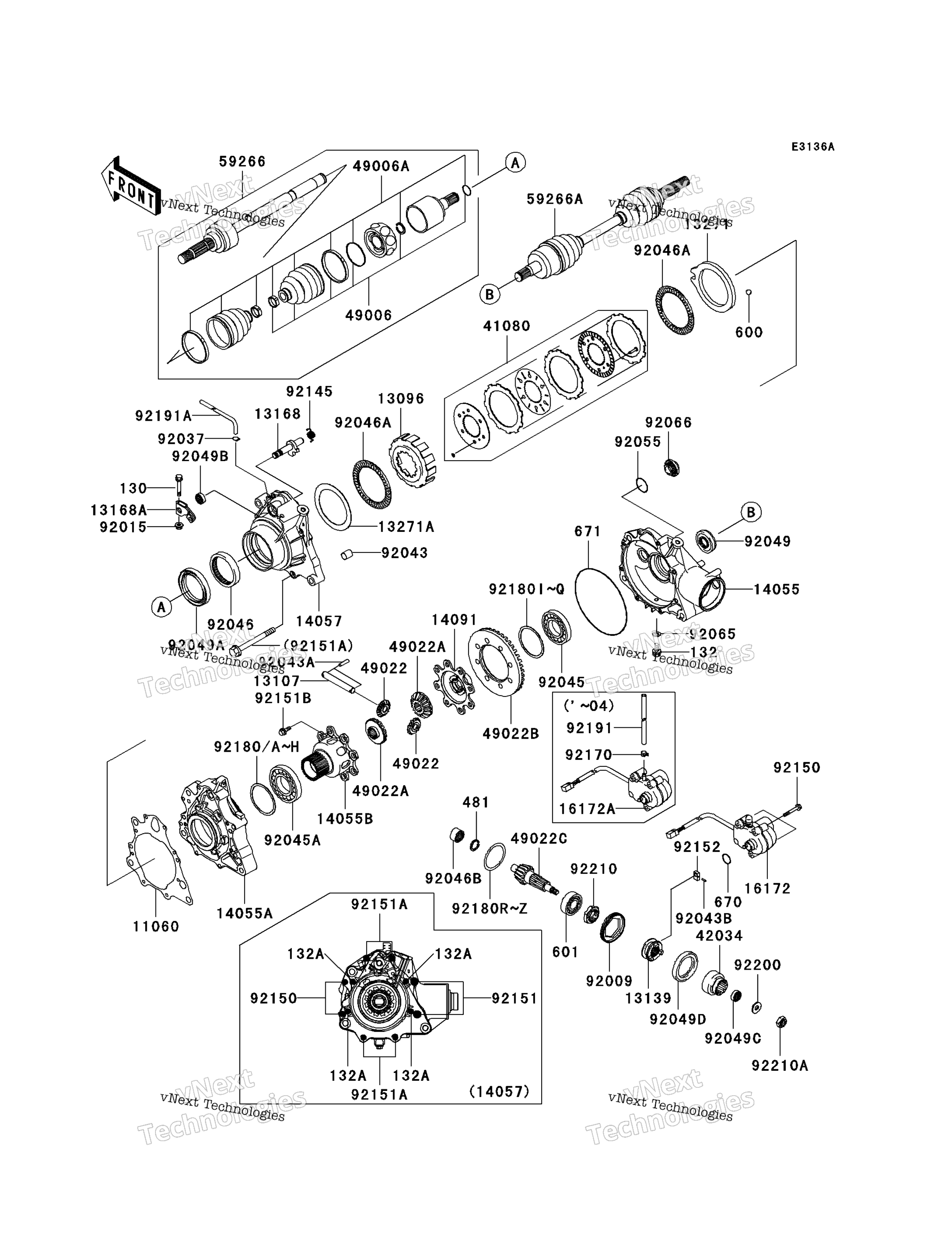 Привод Shaft-Fr (Jkbvfha1 4B531604-)
