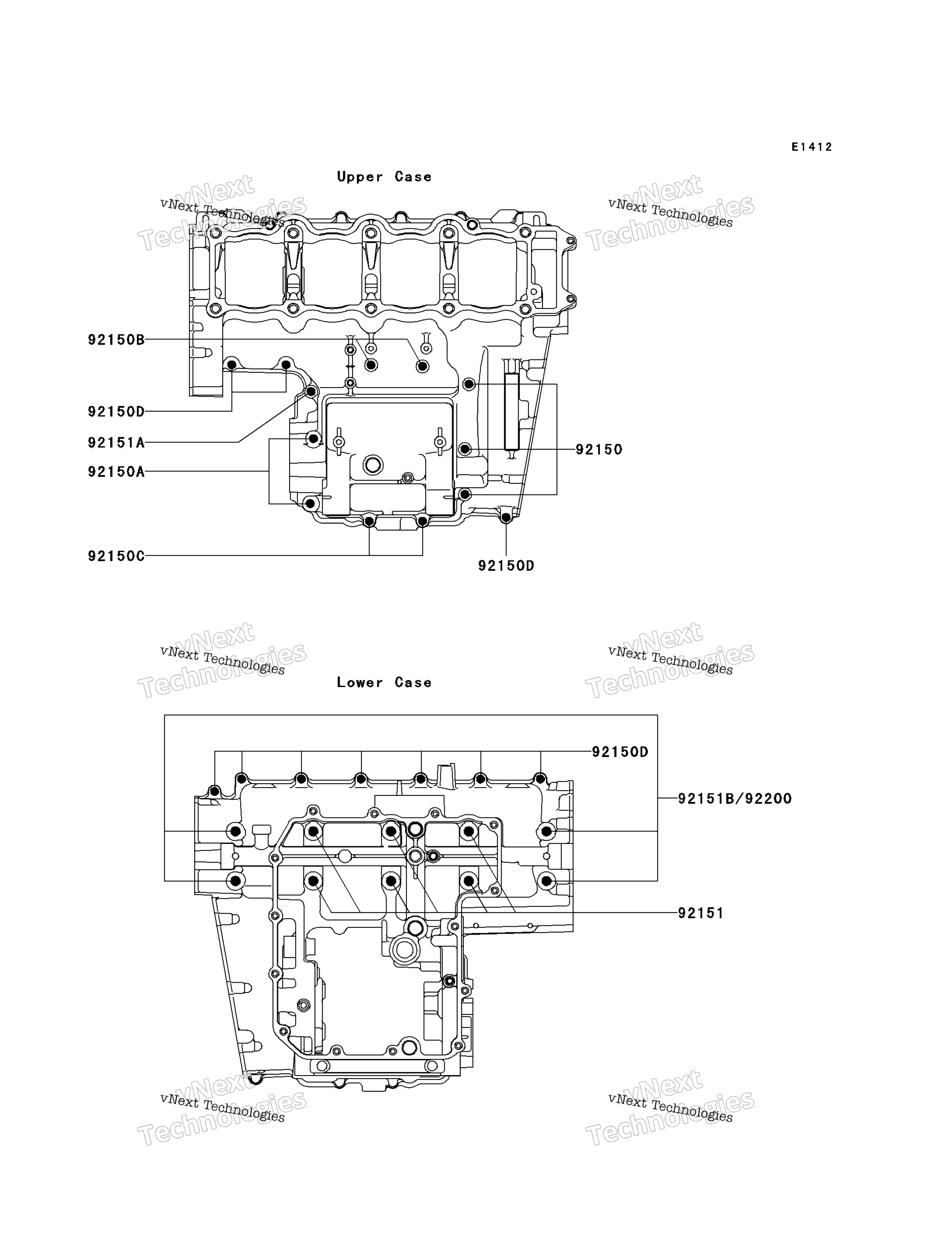 Картер Bolt Pattern