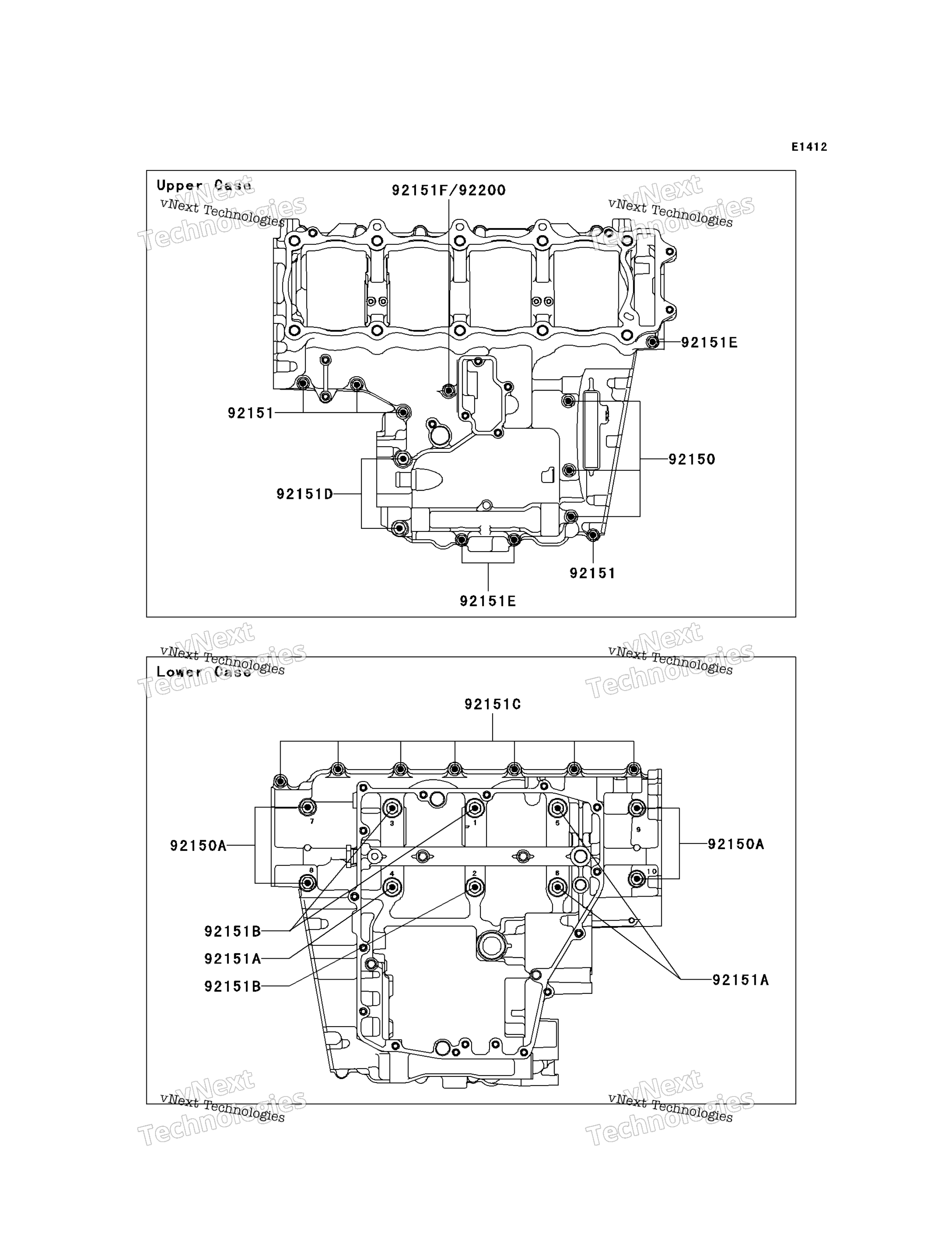 Картер Bolt Pattern