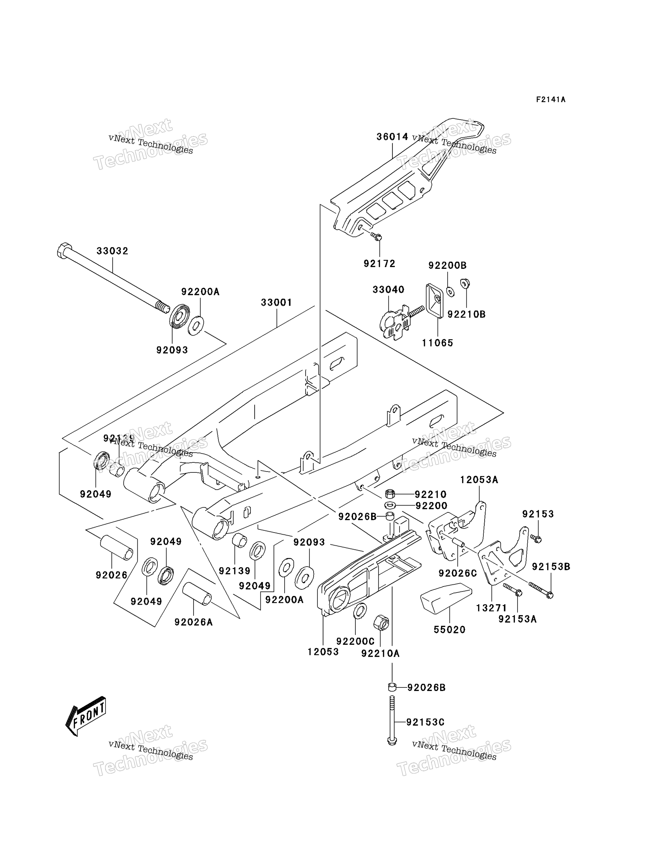 Swingarm (A2 / A3)