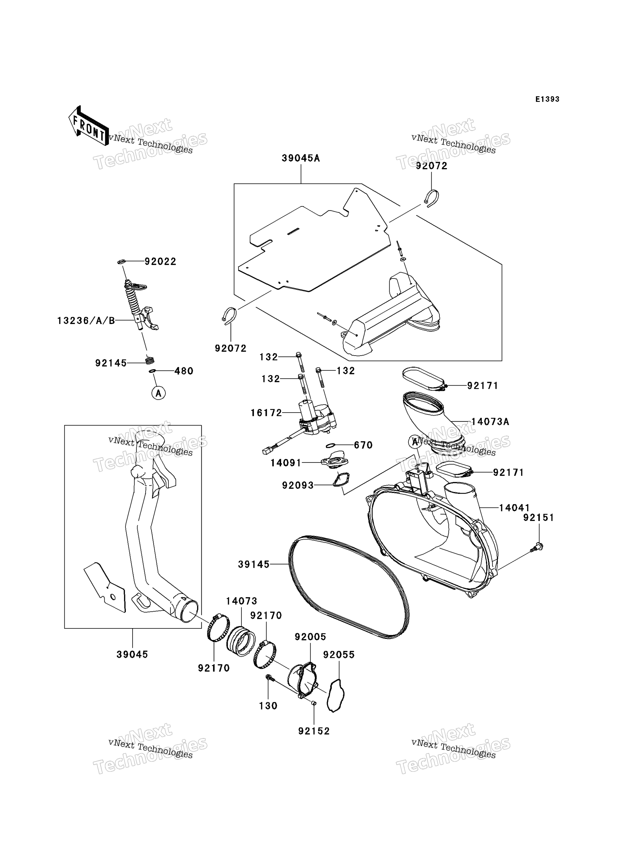 Converter крышка / привод Belt