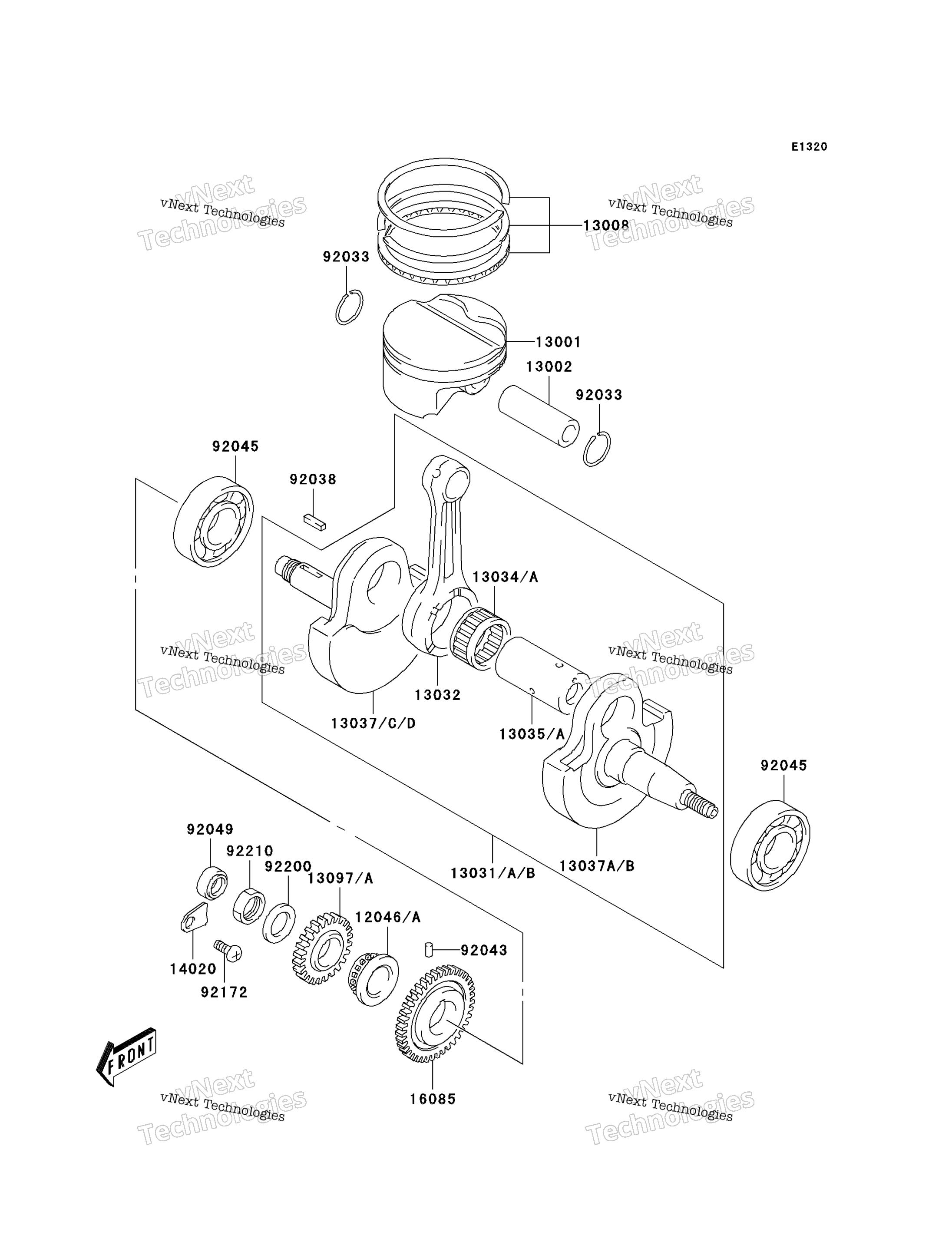 коленвал / Piston(S)