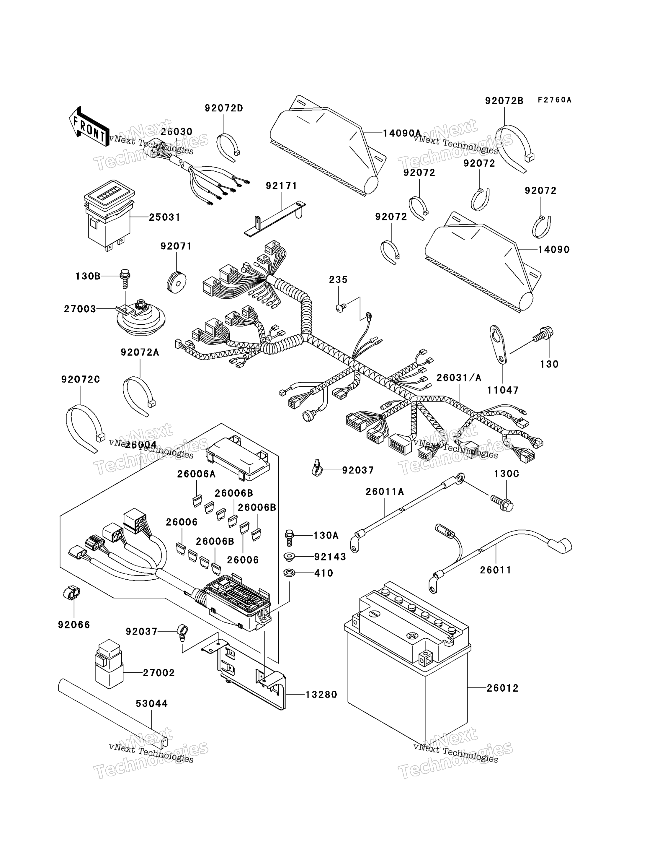 Шасси Electrical Equipment (H2/H3)