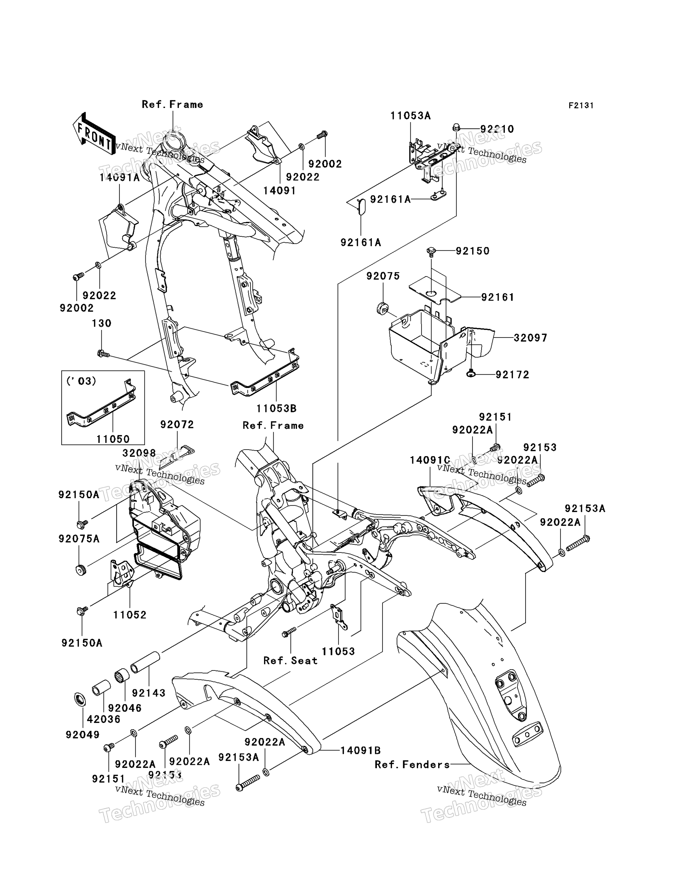Рама Fittings (A1/A2)