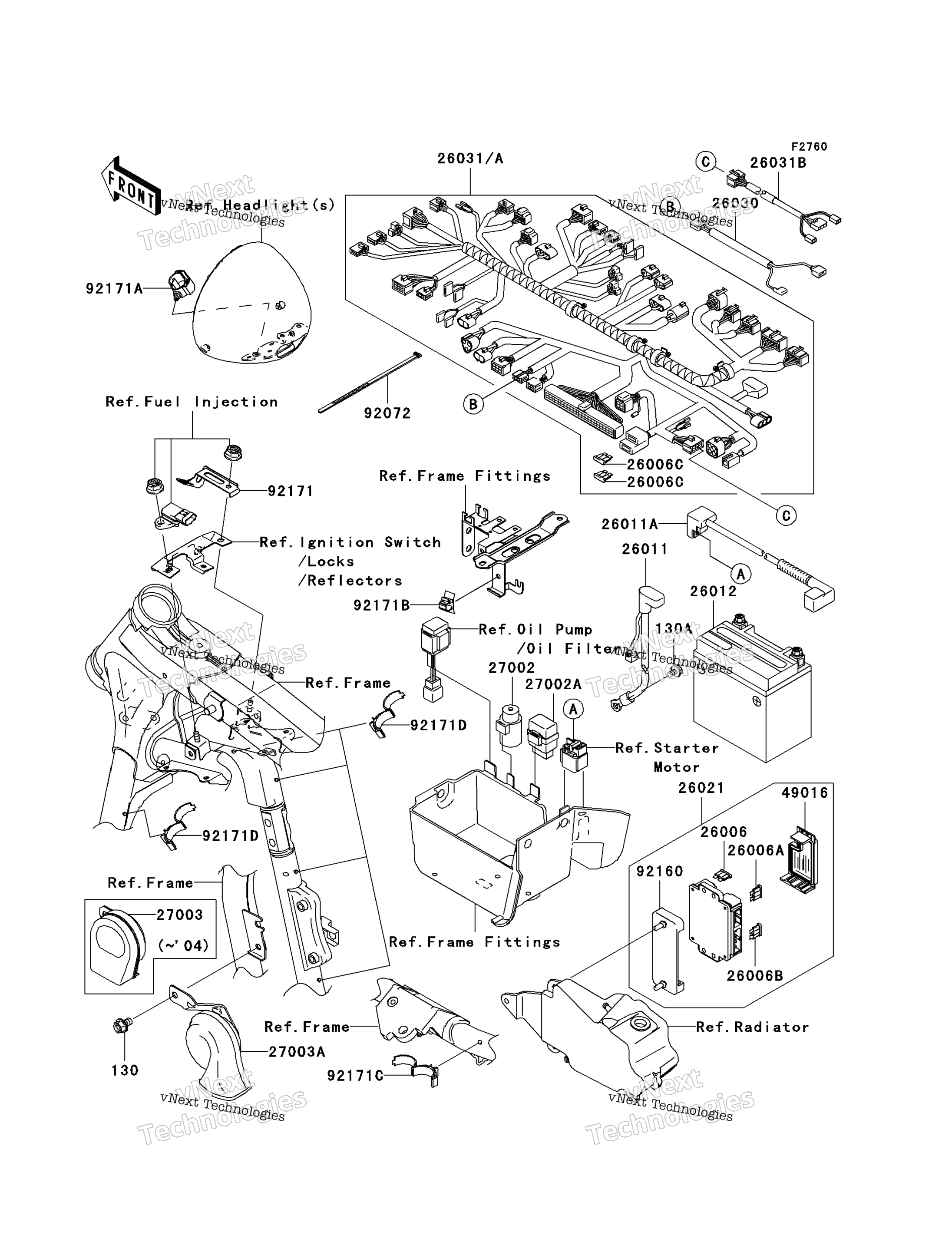 Шасси Electrical Equipment