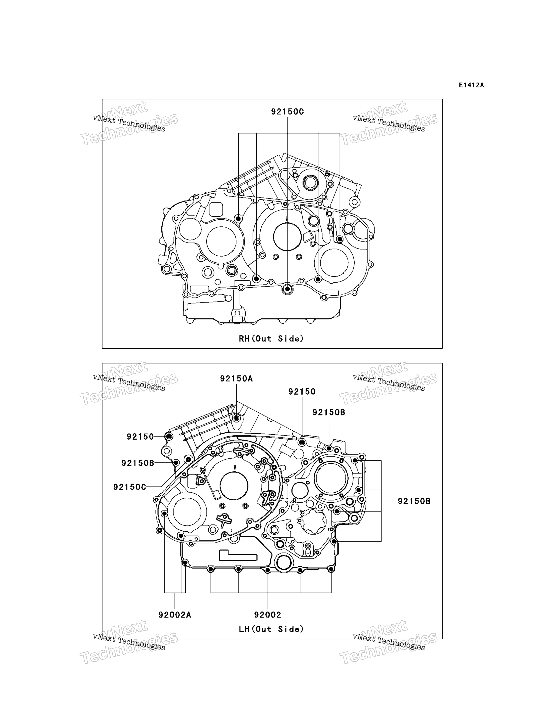 Картер Bolt Pattern (A3)