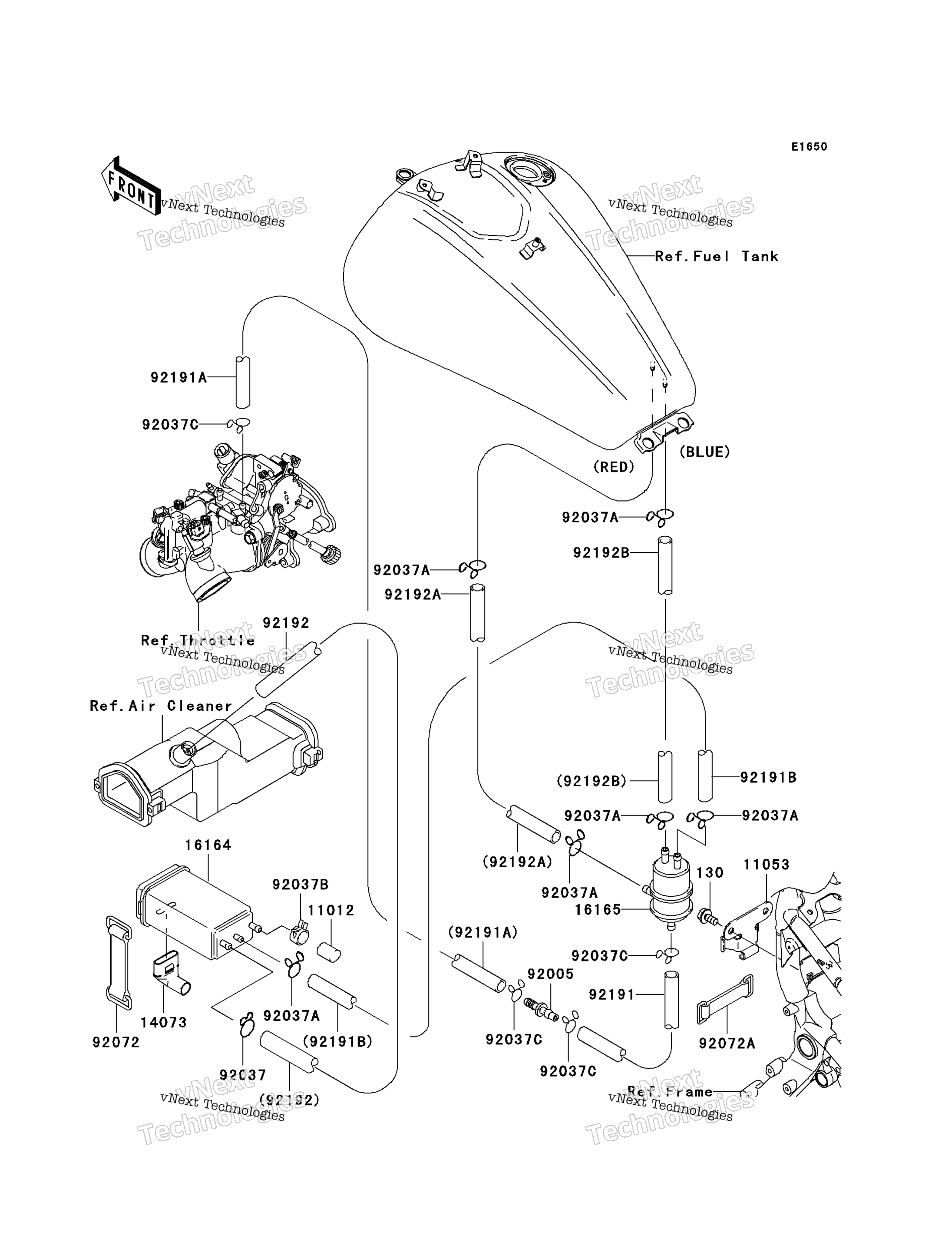 топливный Evaporative System (Ca)