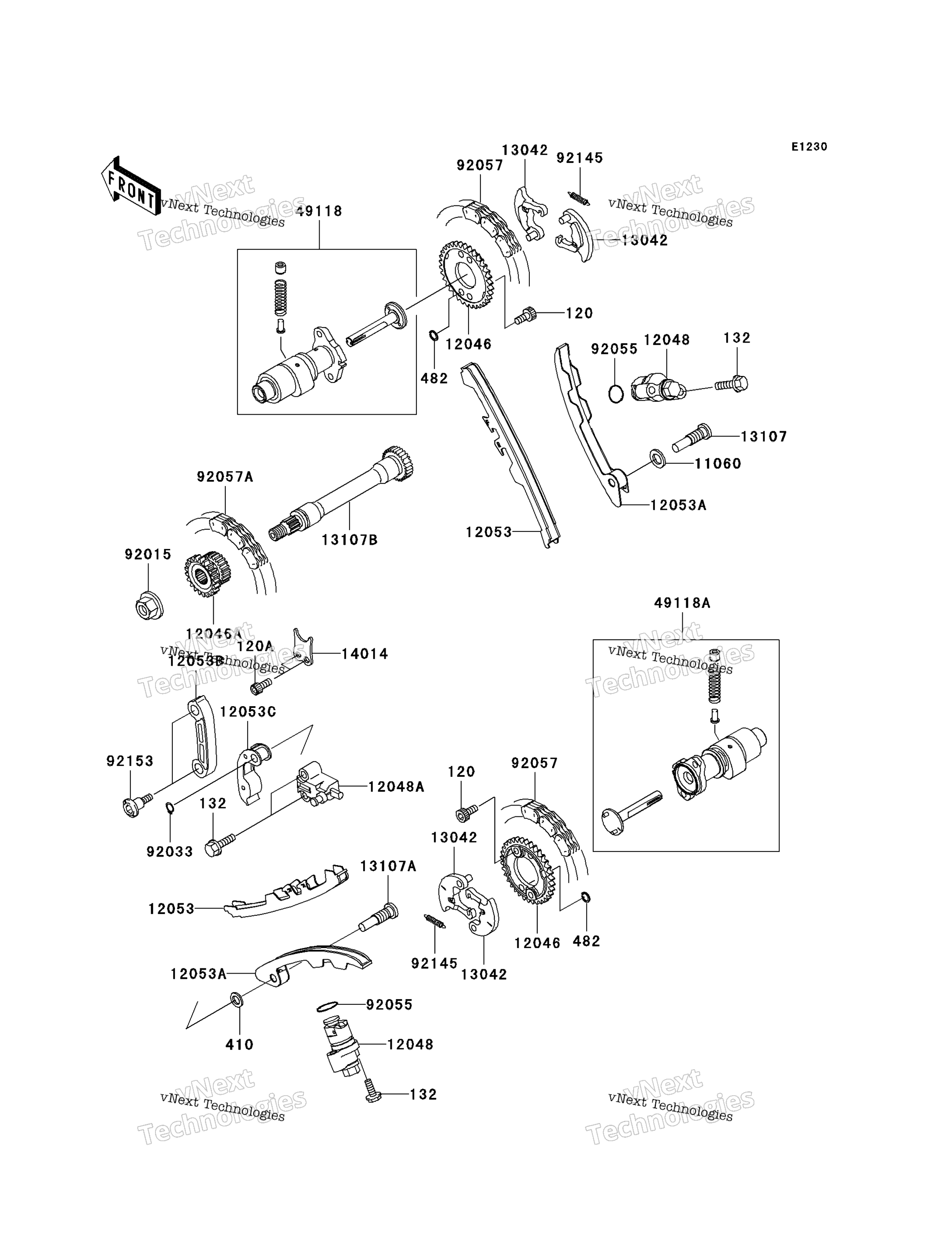 Camshaft(S) / Tensioner(B1)
