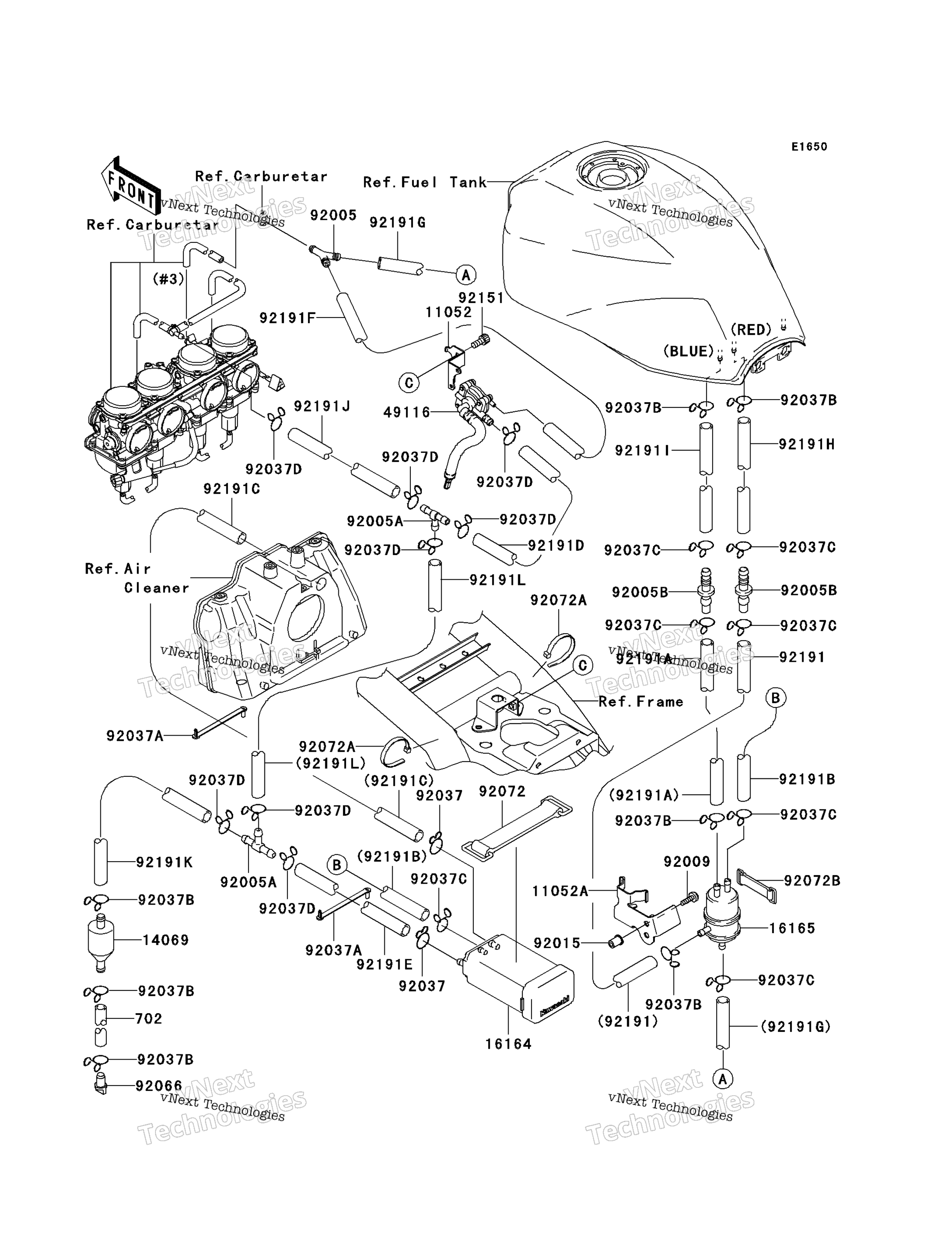 топливный Evaporative System (Ca)
