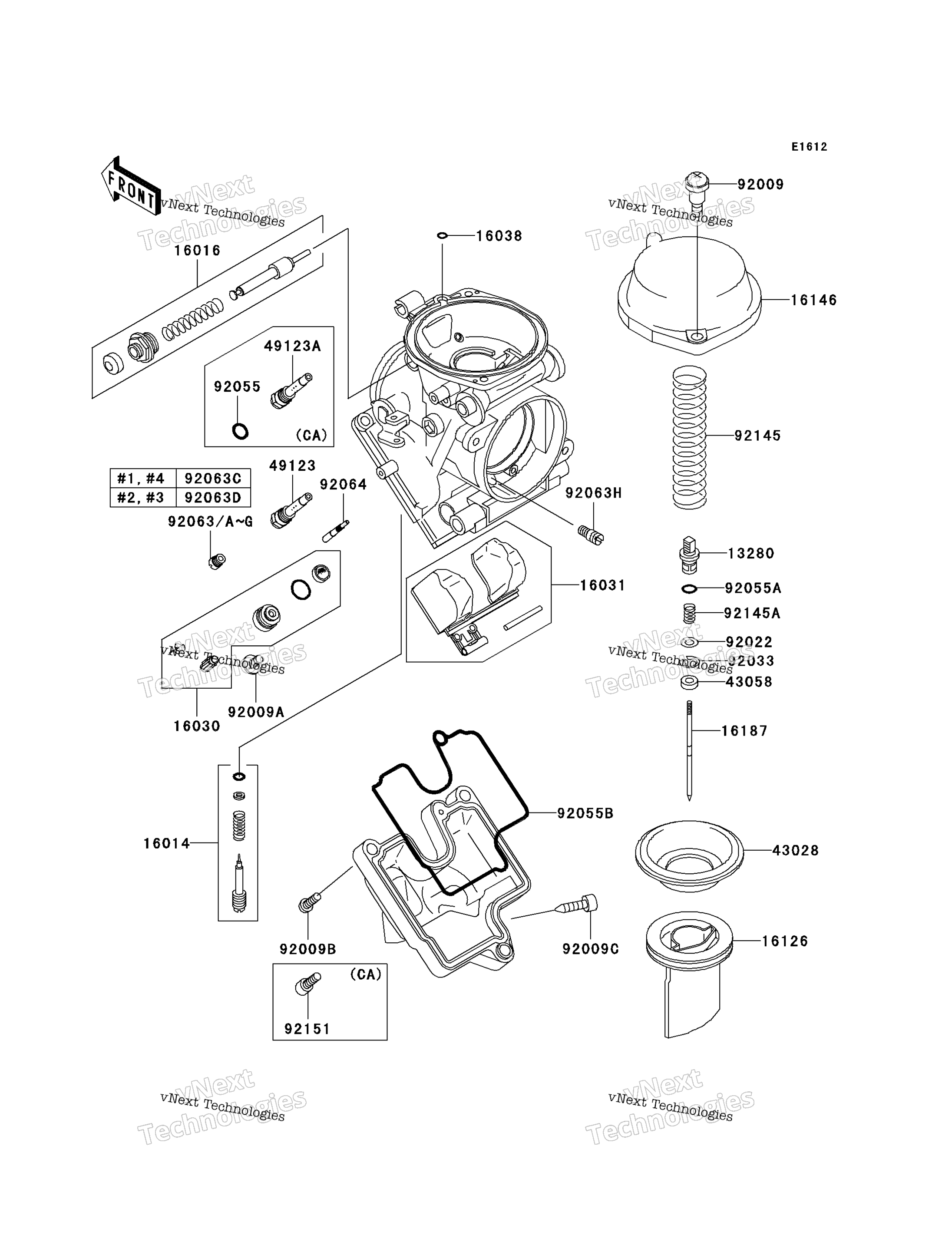 Карбюратор Parts