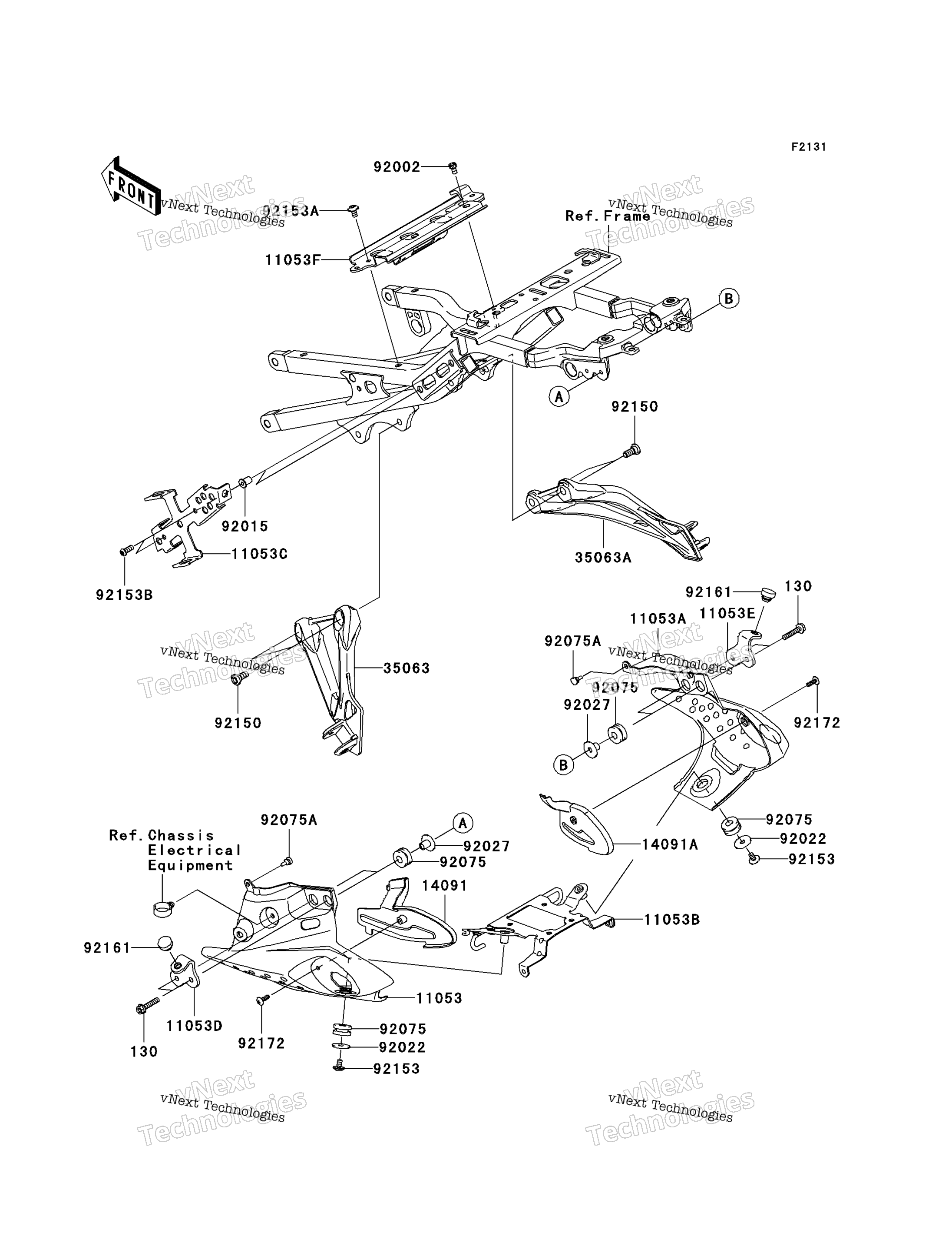 Рама Fittings (Rear)