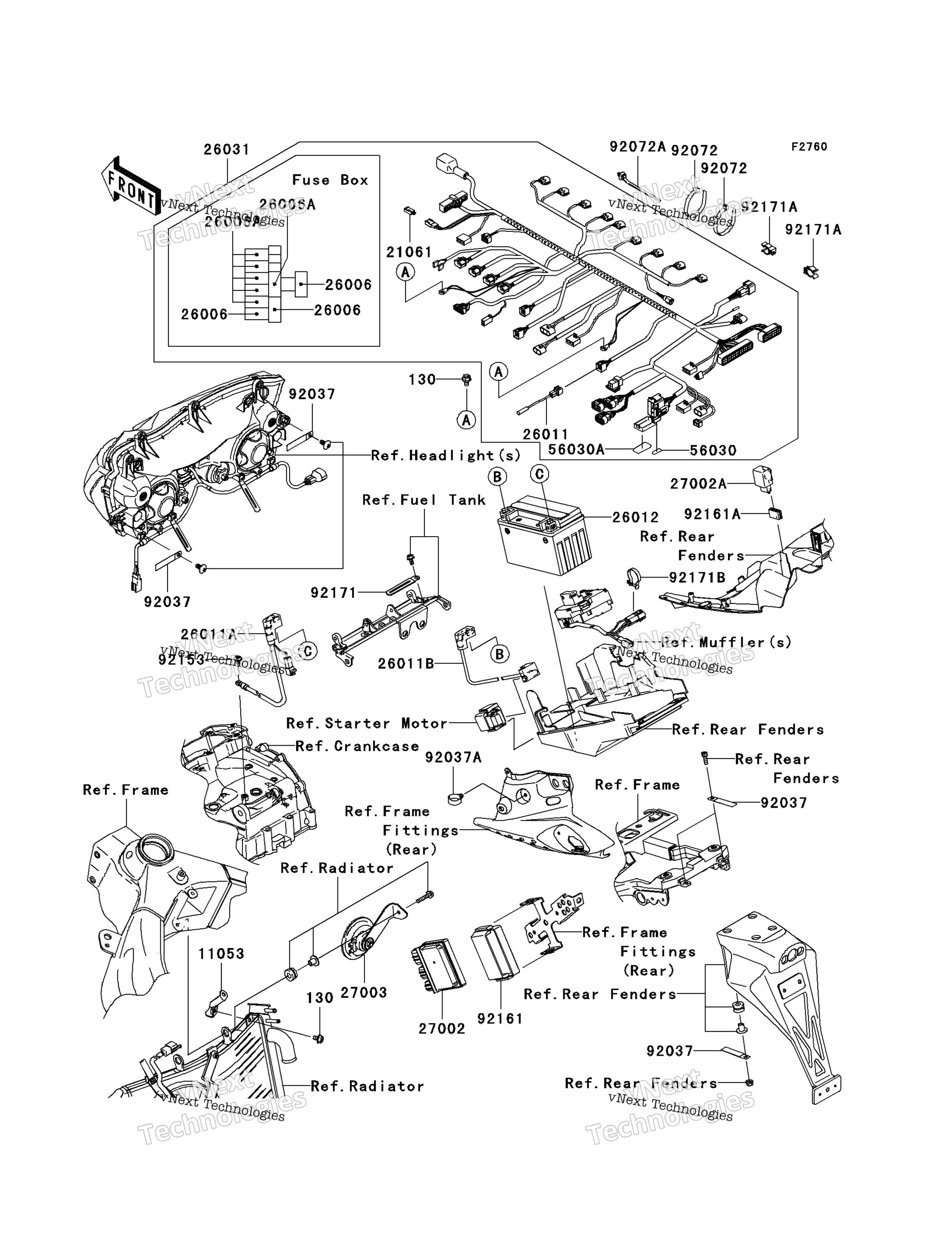 Шасси Electrical Equipment