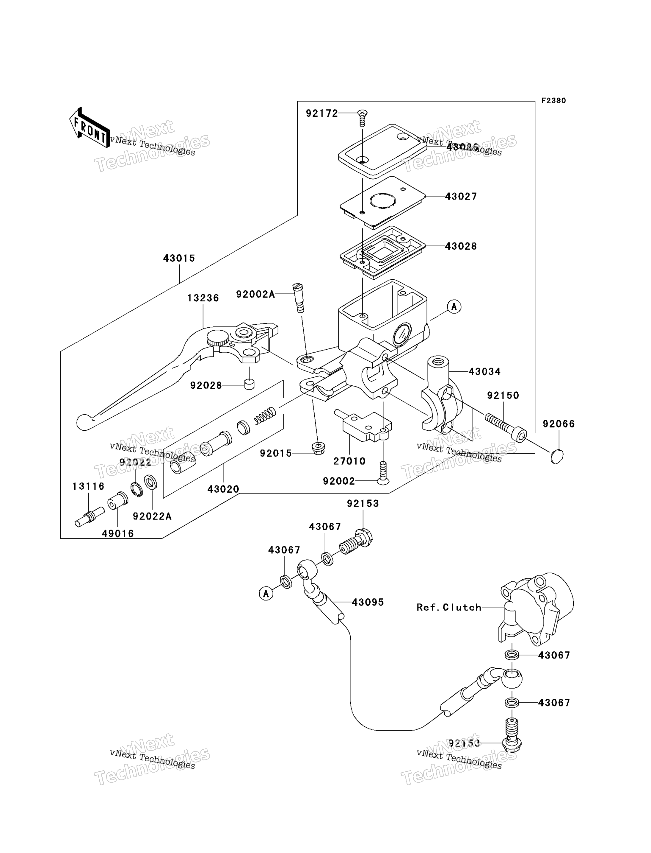 Сцепление MASTER CYLINDER