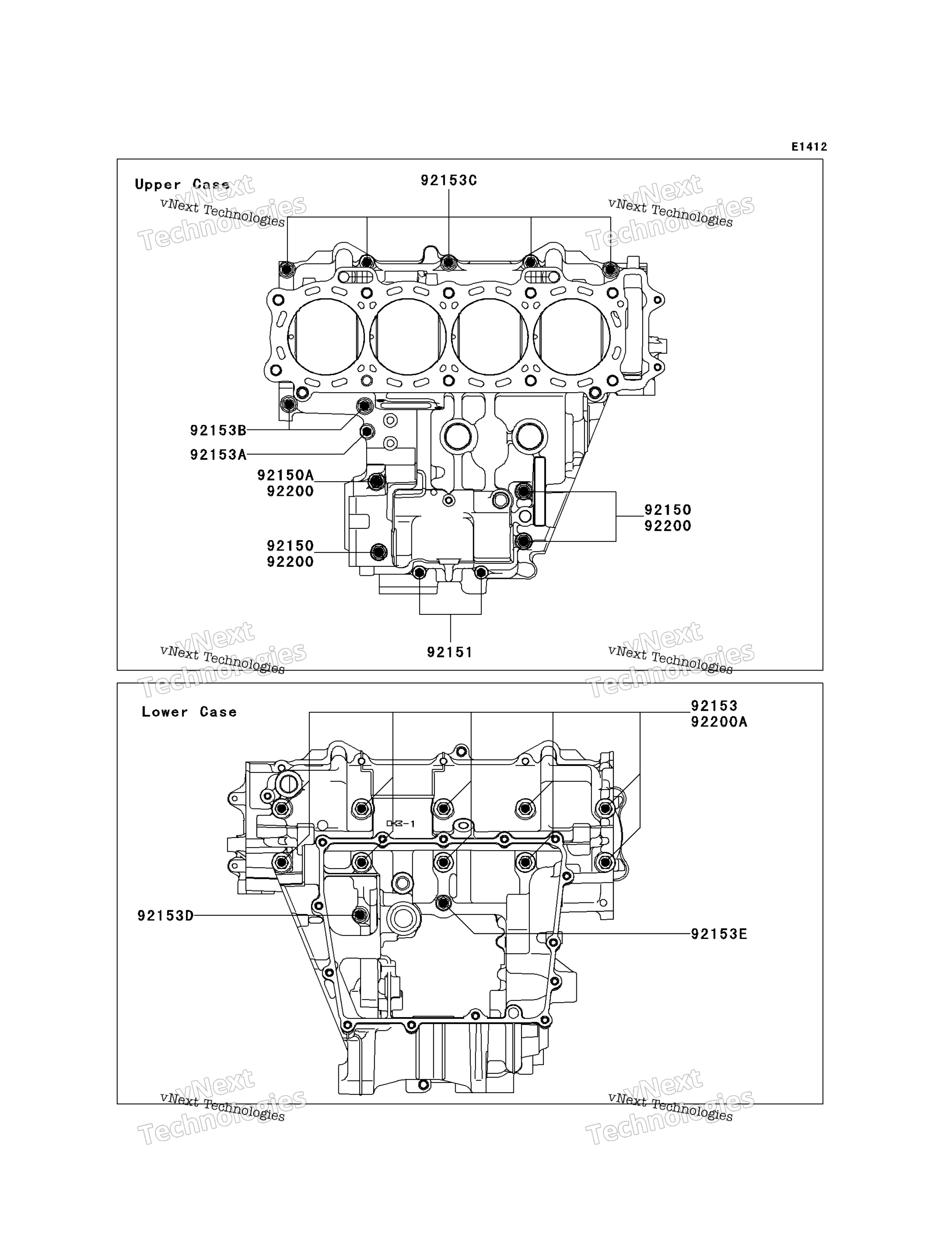 Картер Bolt Pattern