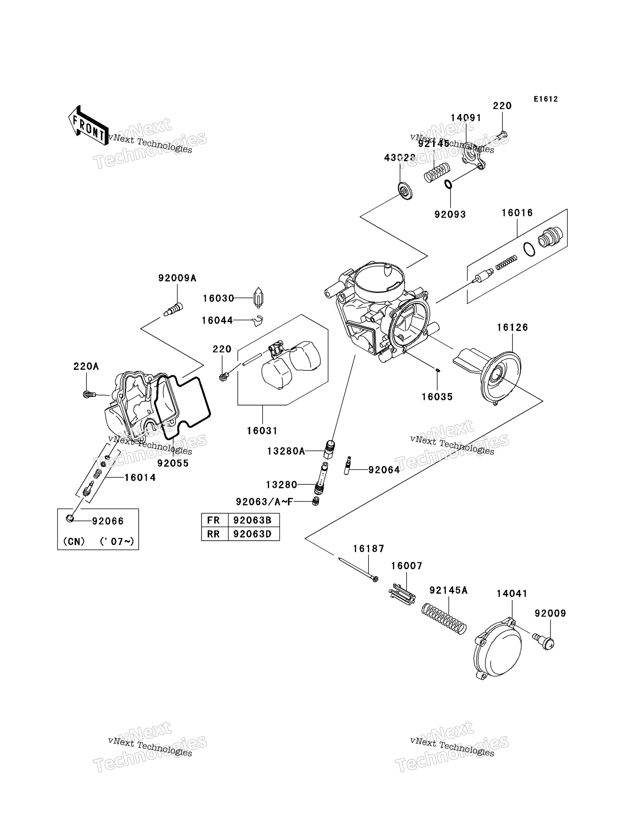 Карбюратор Parts