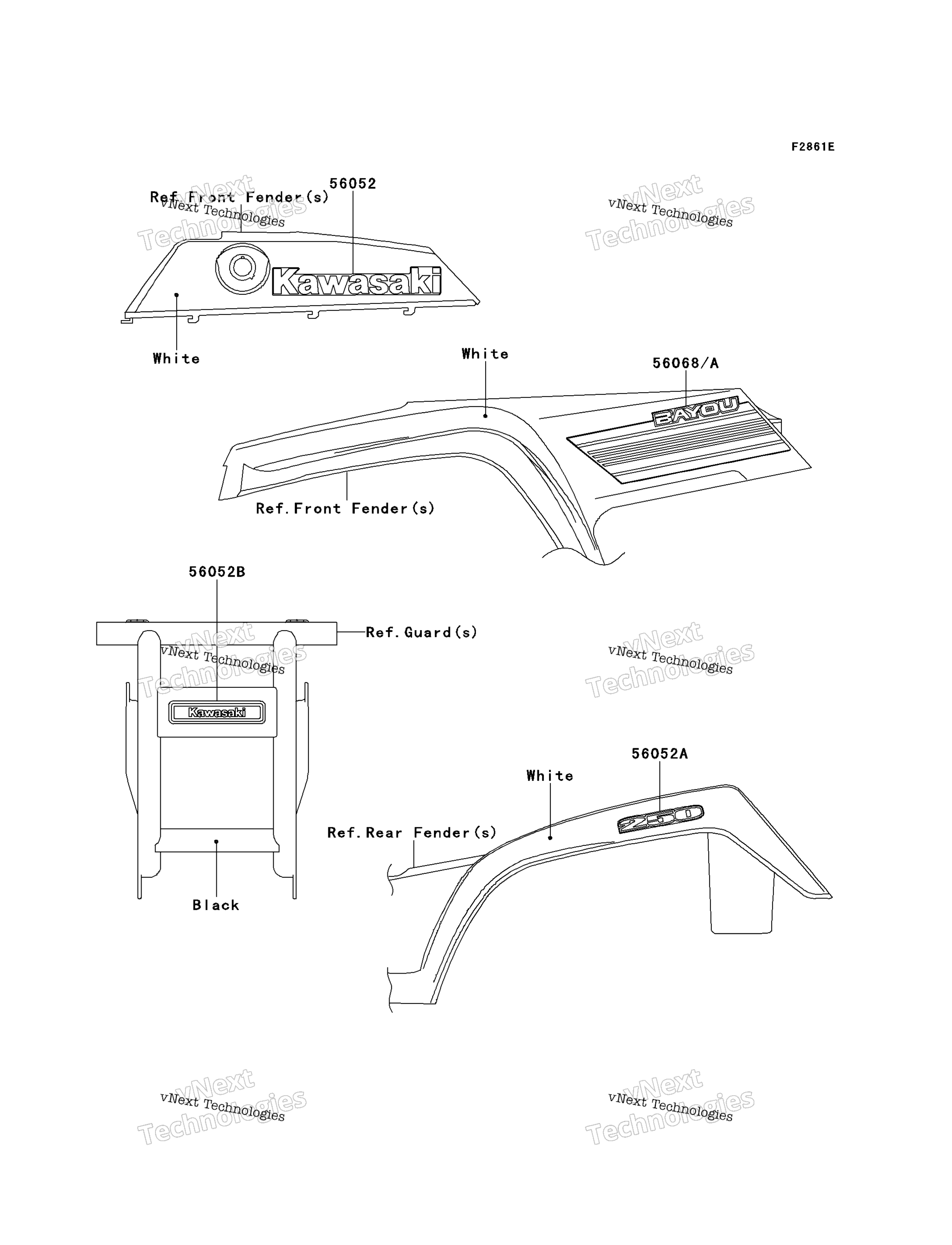 Наклейки (White)(A8f)
