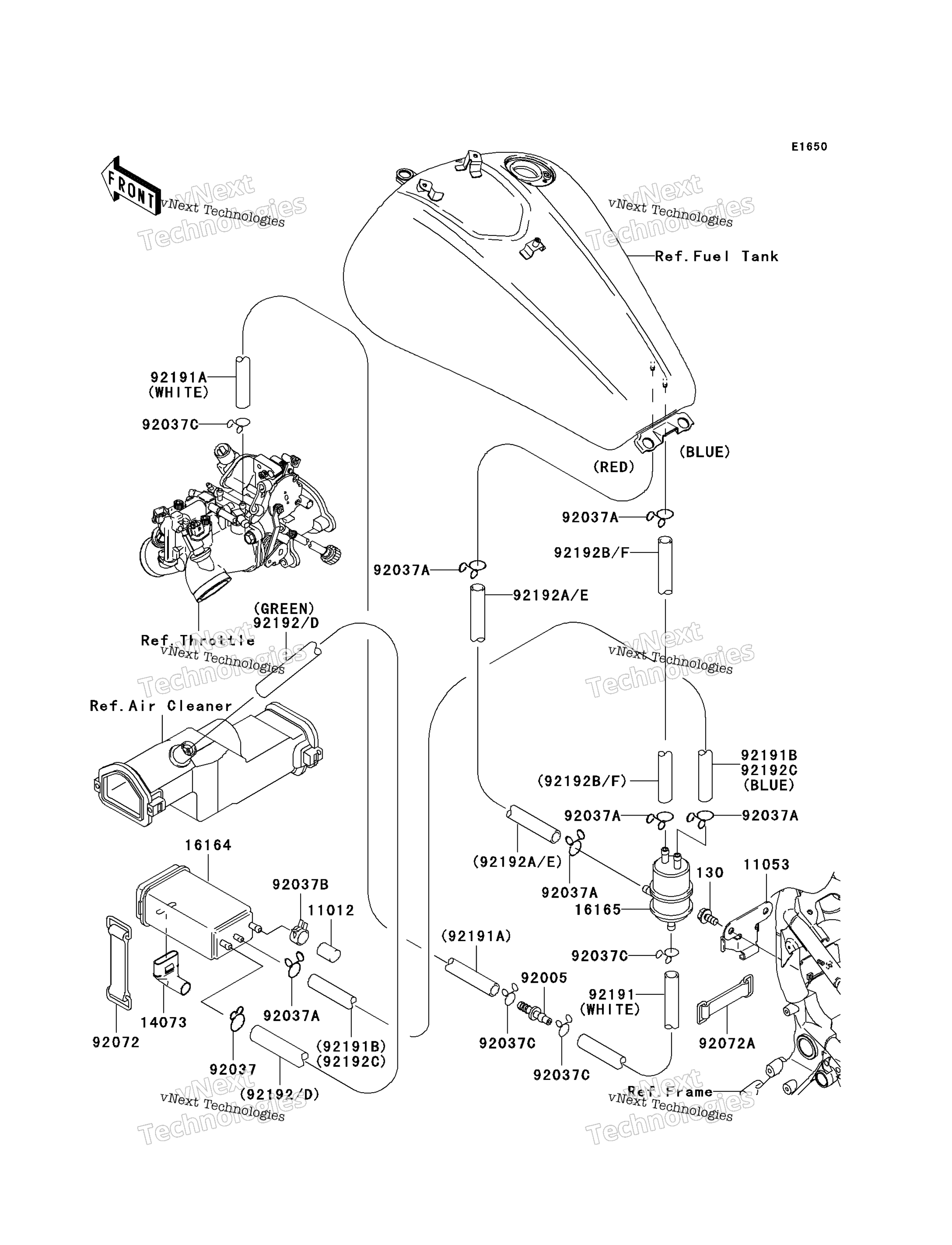 топливный Evaporative System (Ca)