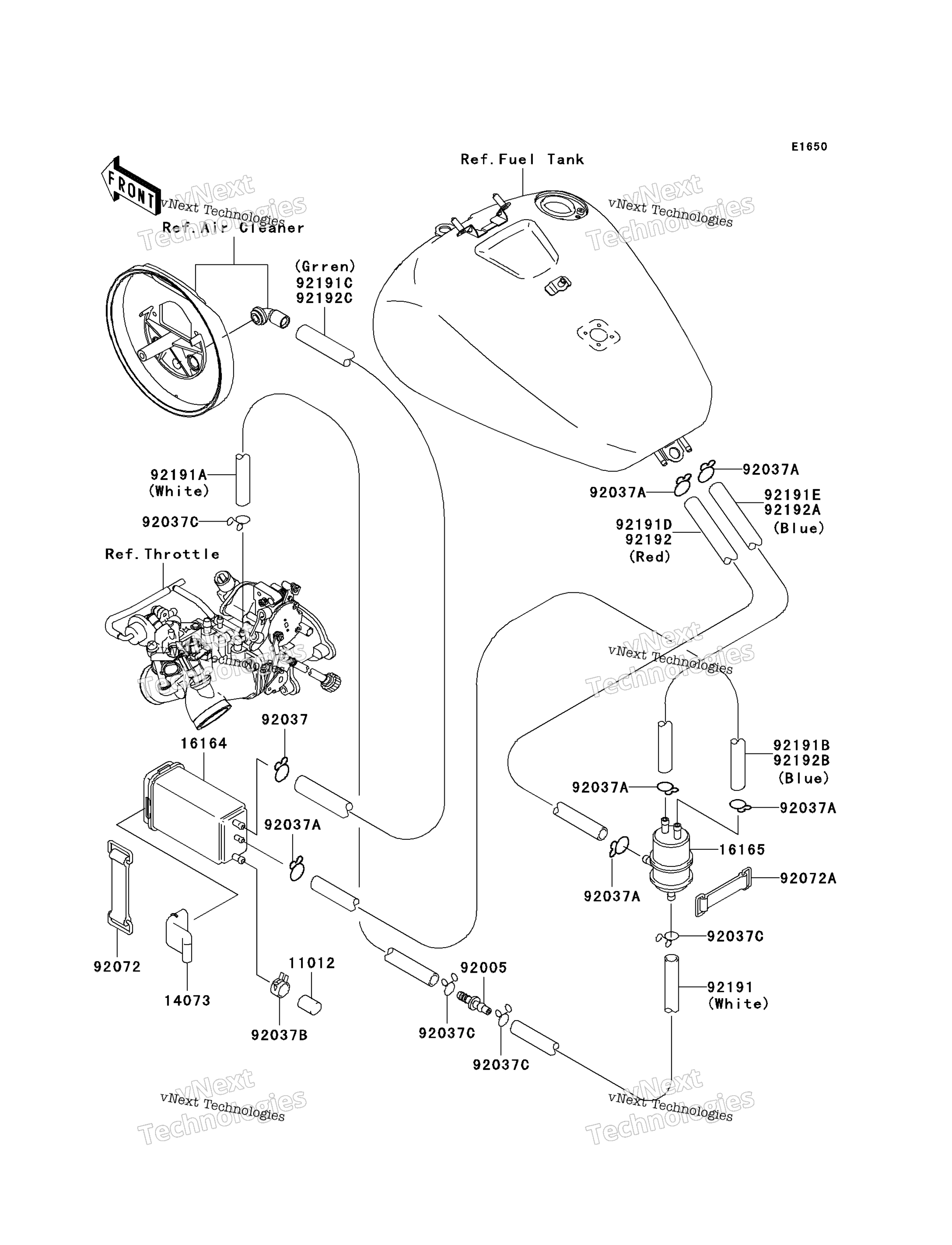 топливный Evaporative System (Ca)