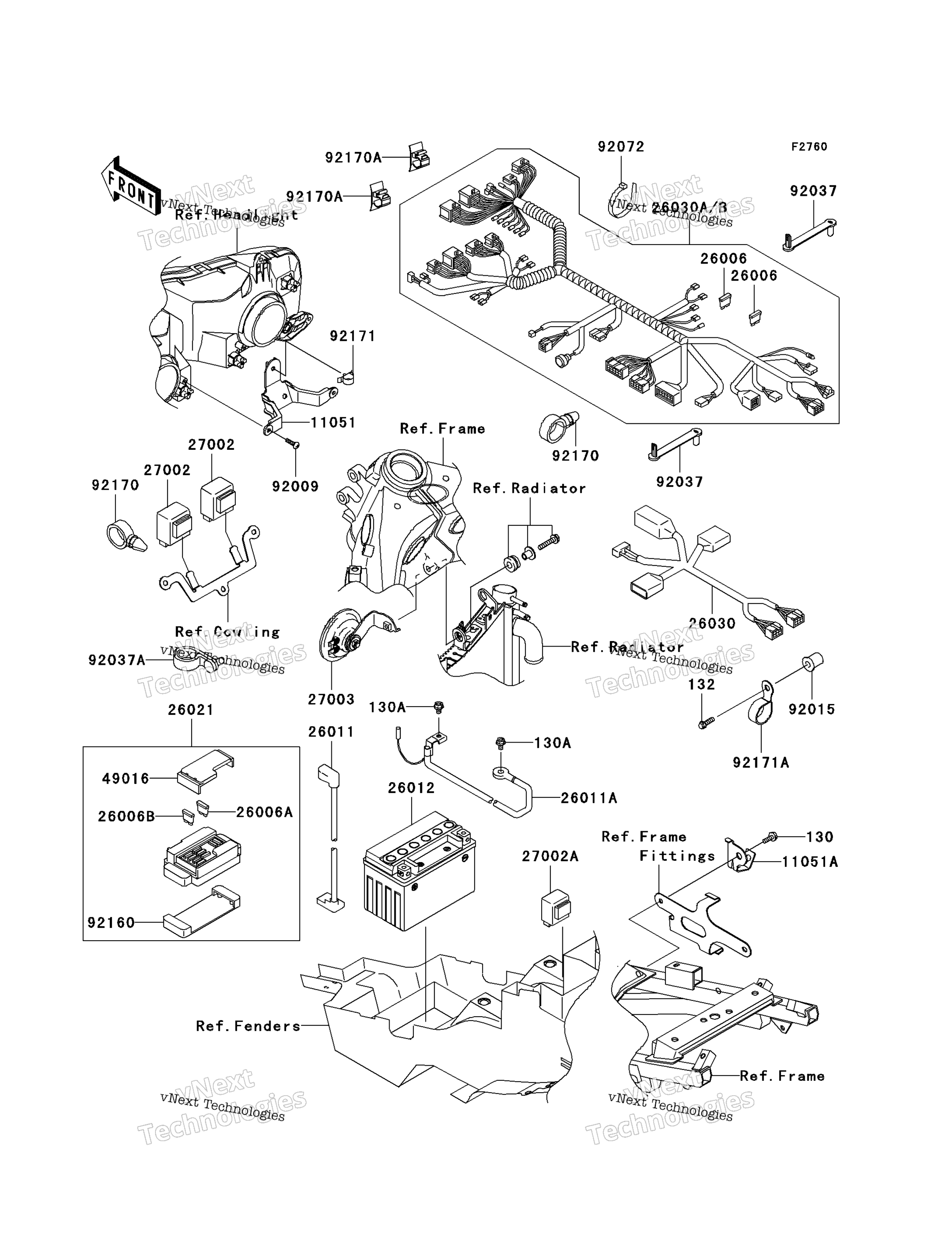 Шасси Electrical Equipment