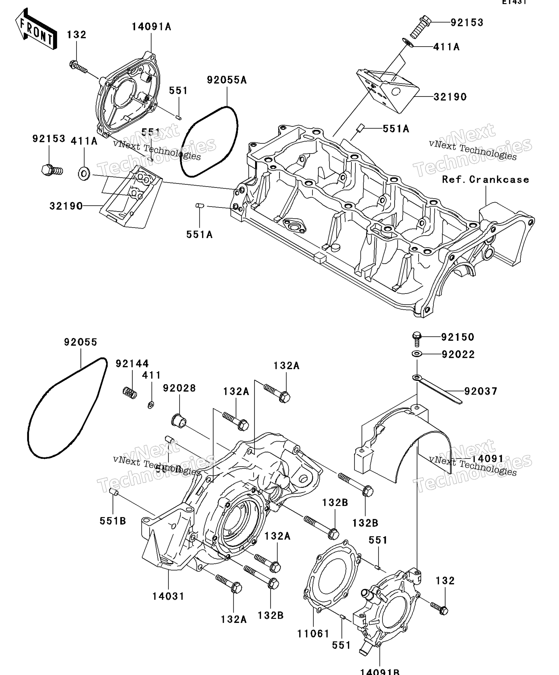 Двигатель Cover(S)(A6f)