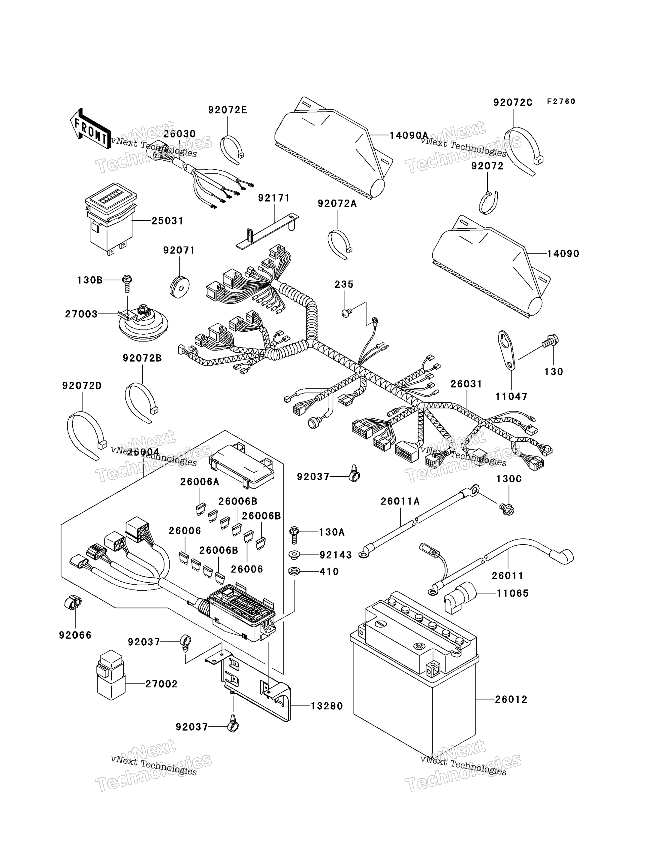 Шасси Electrical Equipment (J6f)