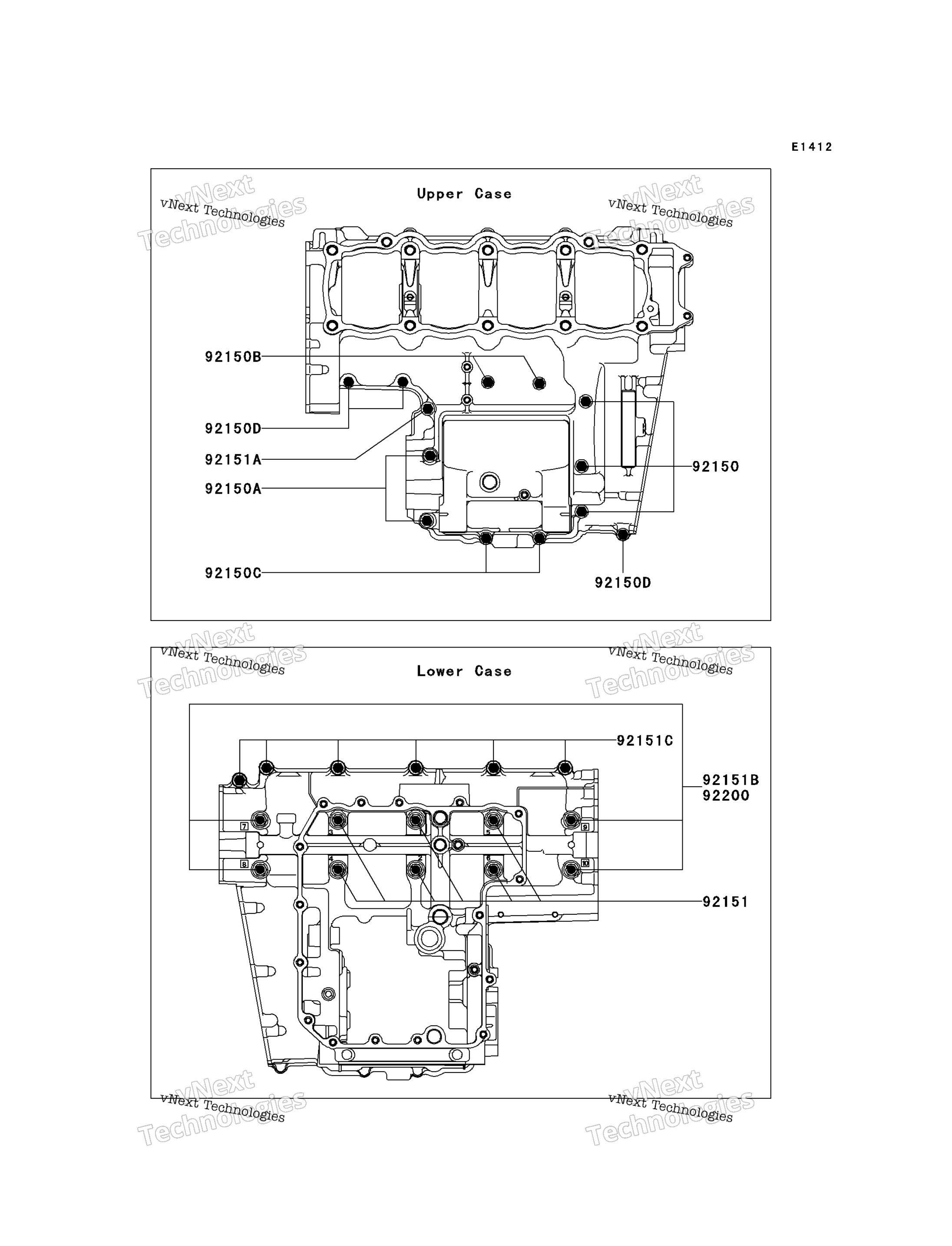 Картер Bolt Pattern