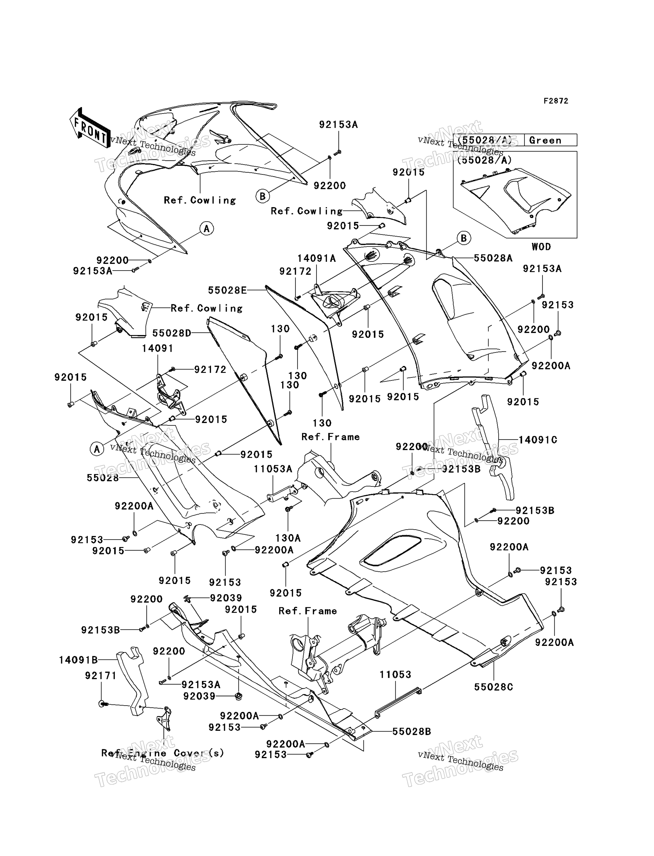 Обтекатель Lowers