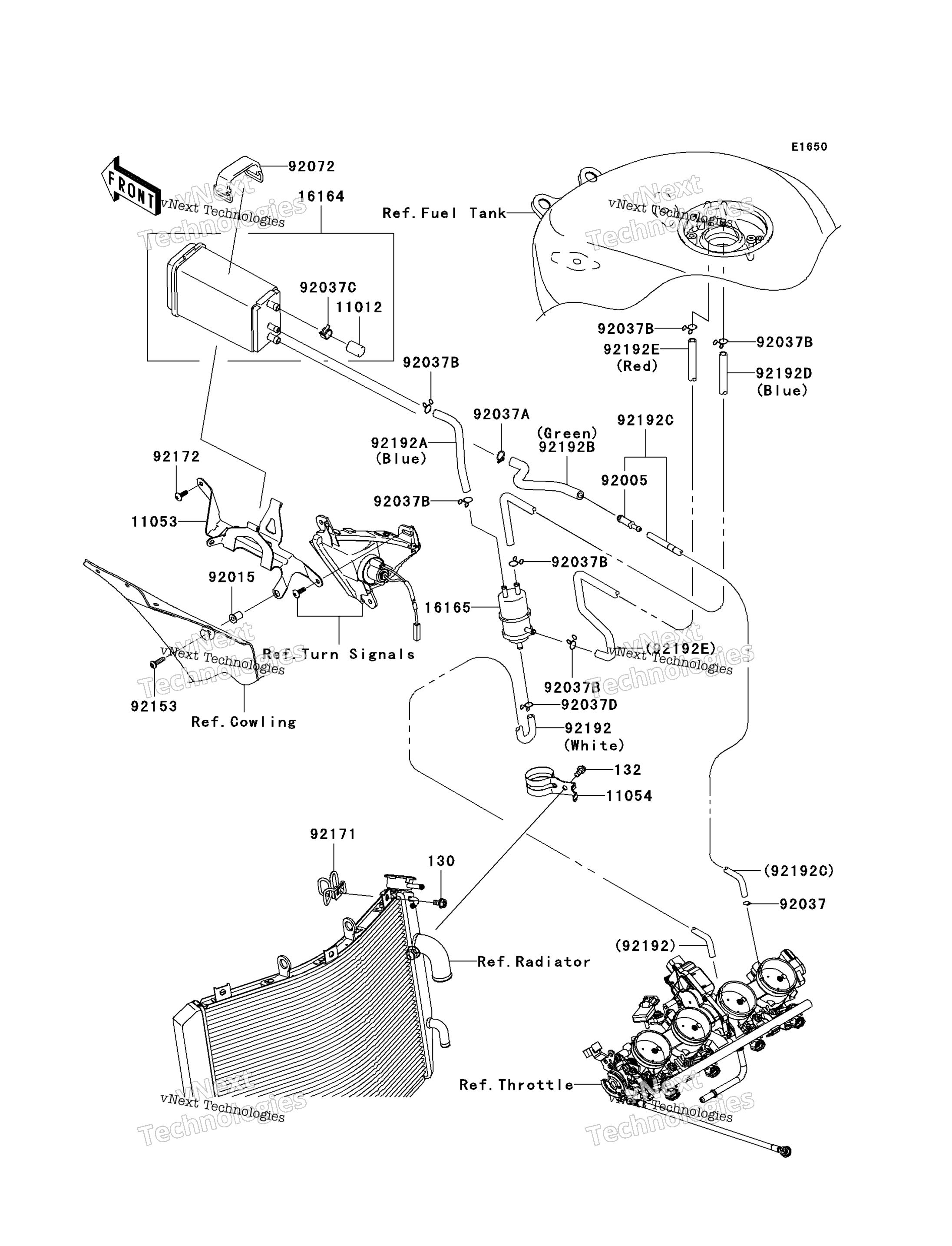 топливный Evaporative System (Ca)