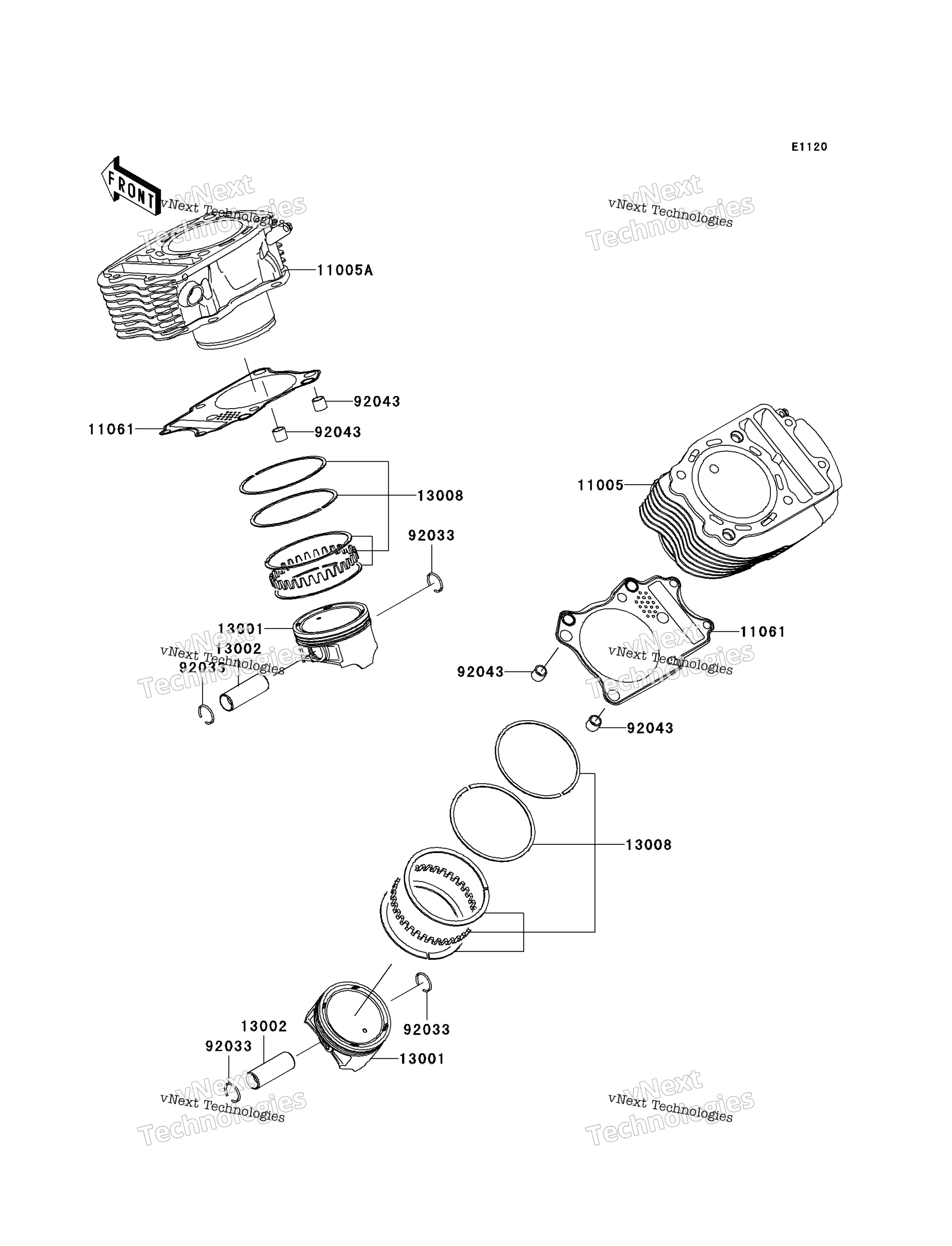 цилиндр / Piston(S)