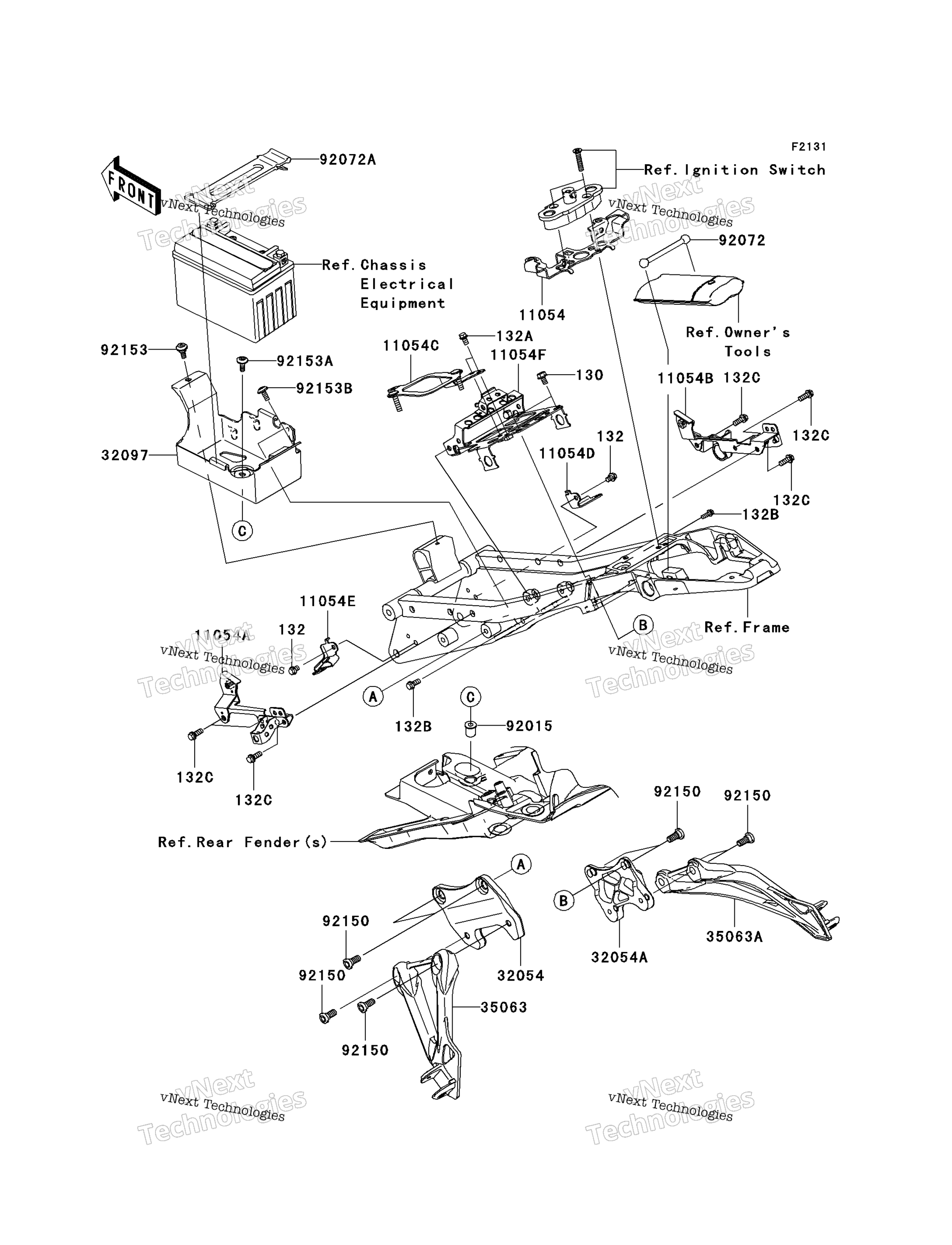 Рама Fittings (Rear)