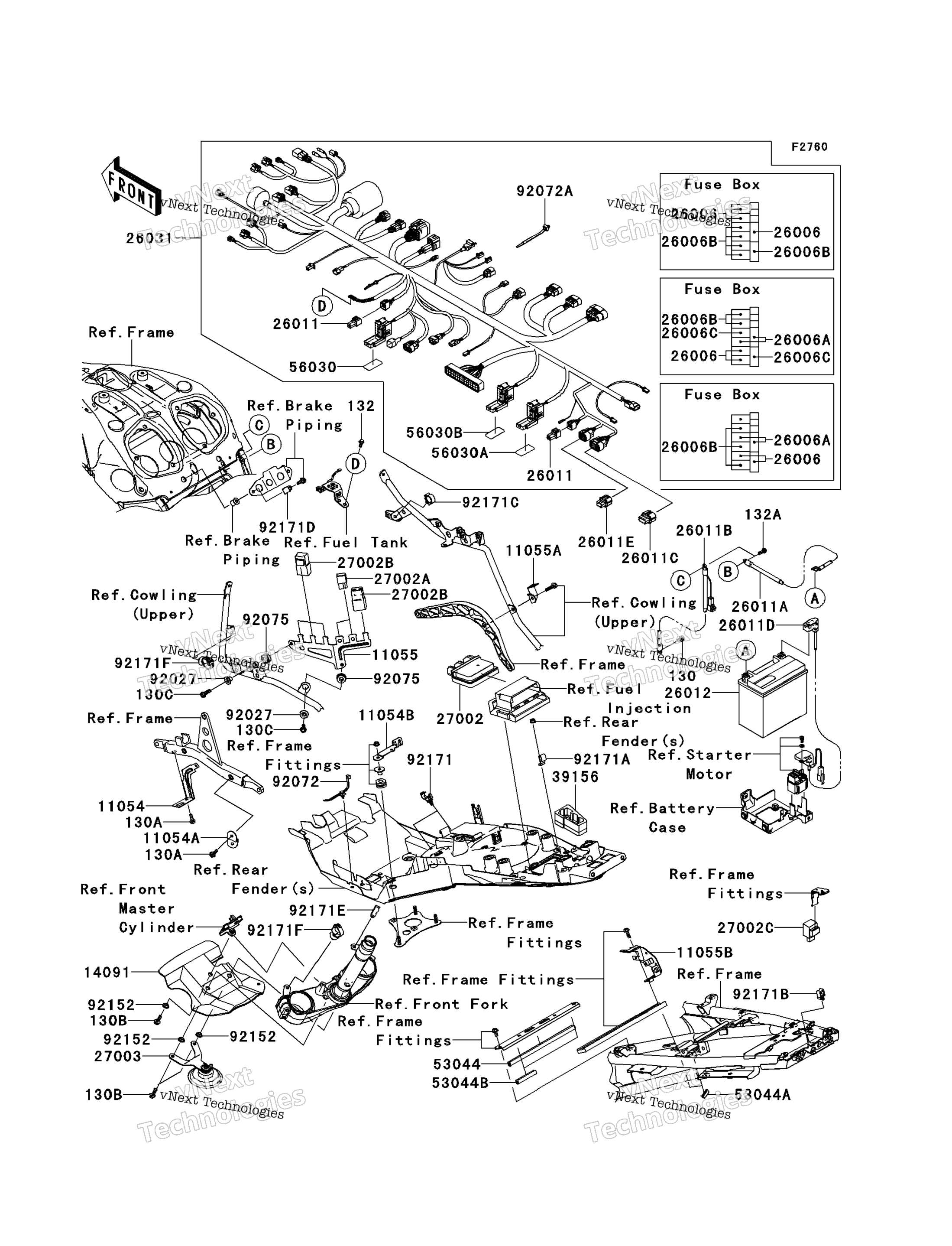 Шасси Electrical Equipment (A8f)