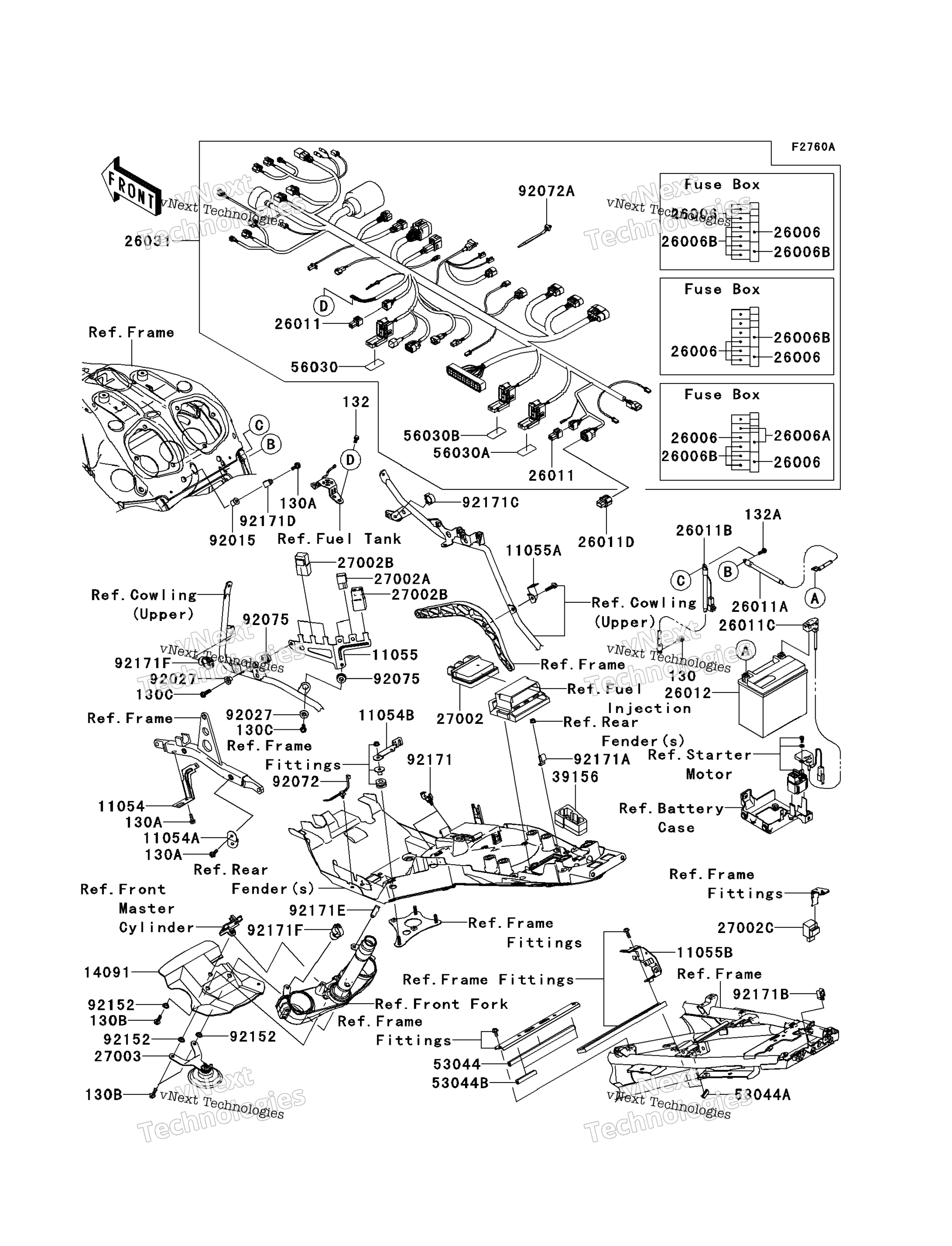 Шасси Electrical Equipment (B9f)