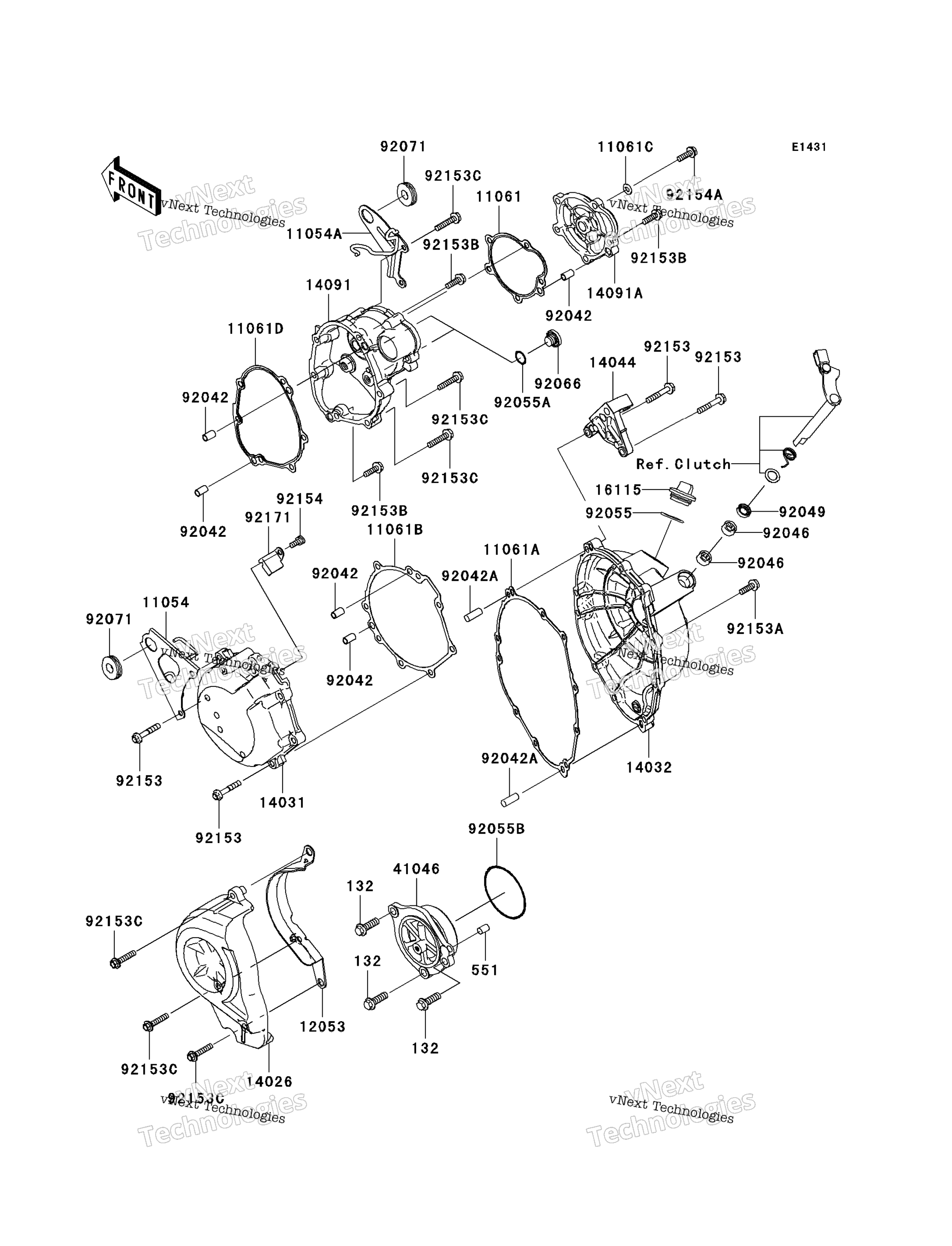 Двигатель Cover(S)