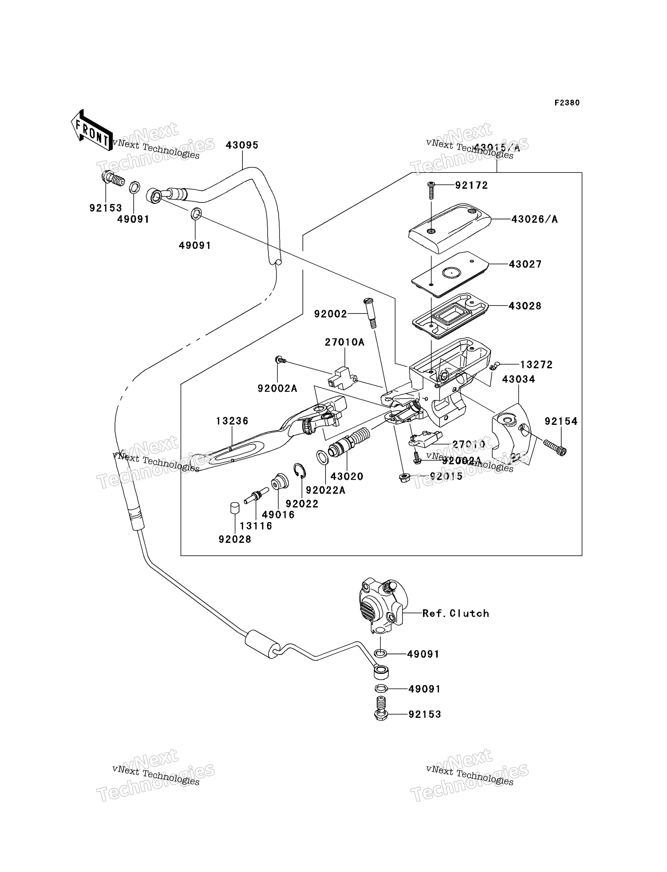 Сцепление MASTER CYLINDER