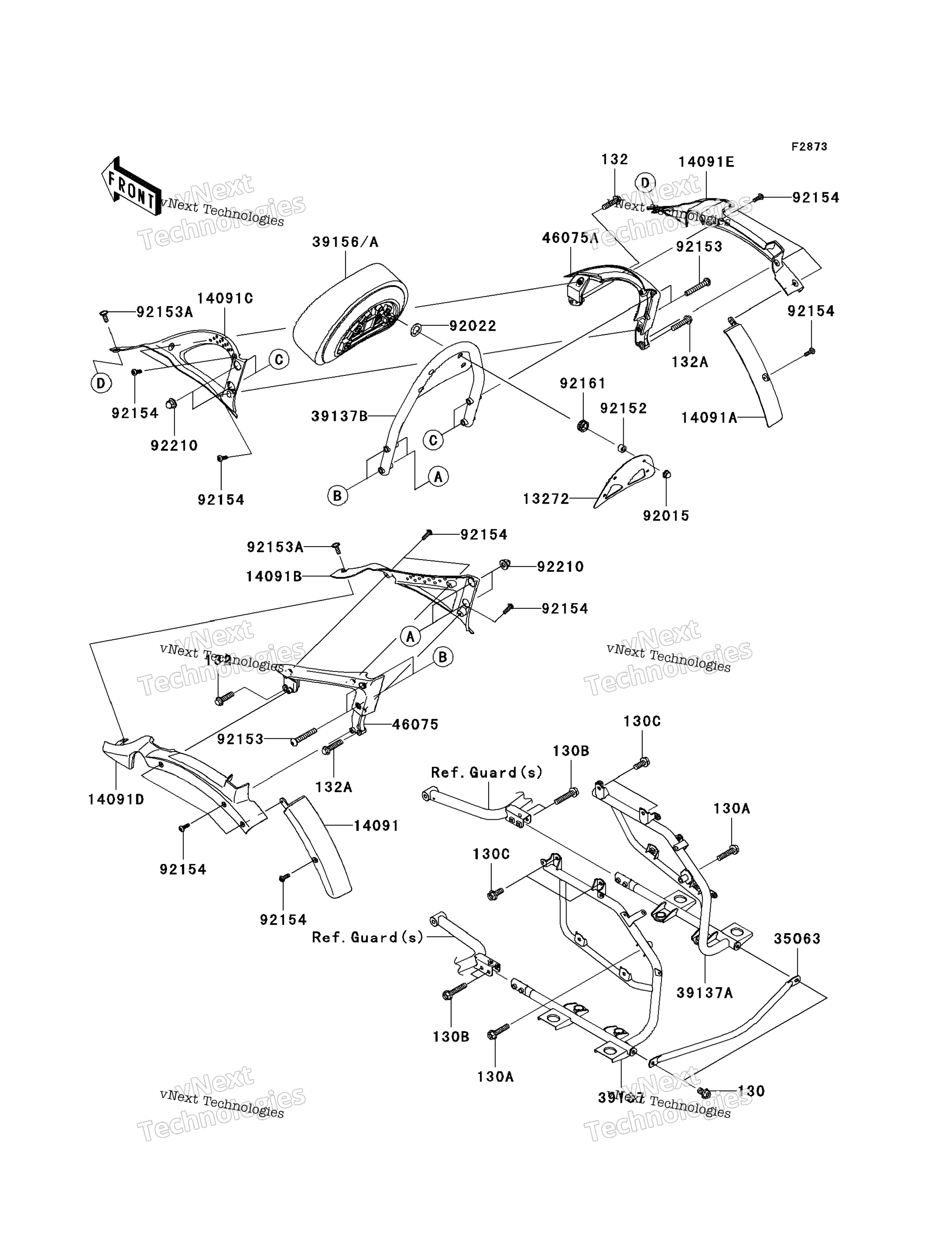 Saddlebags (Side сумка Bracket)