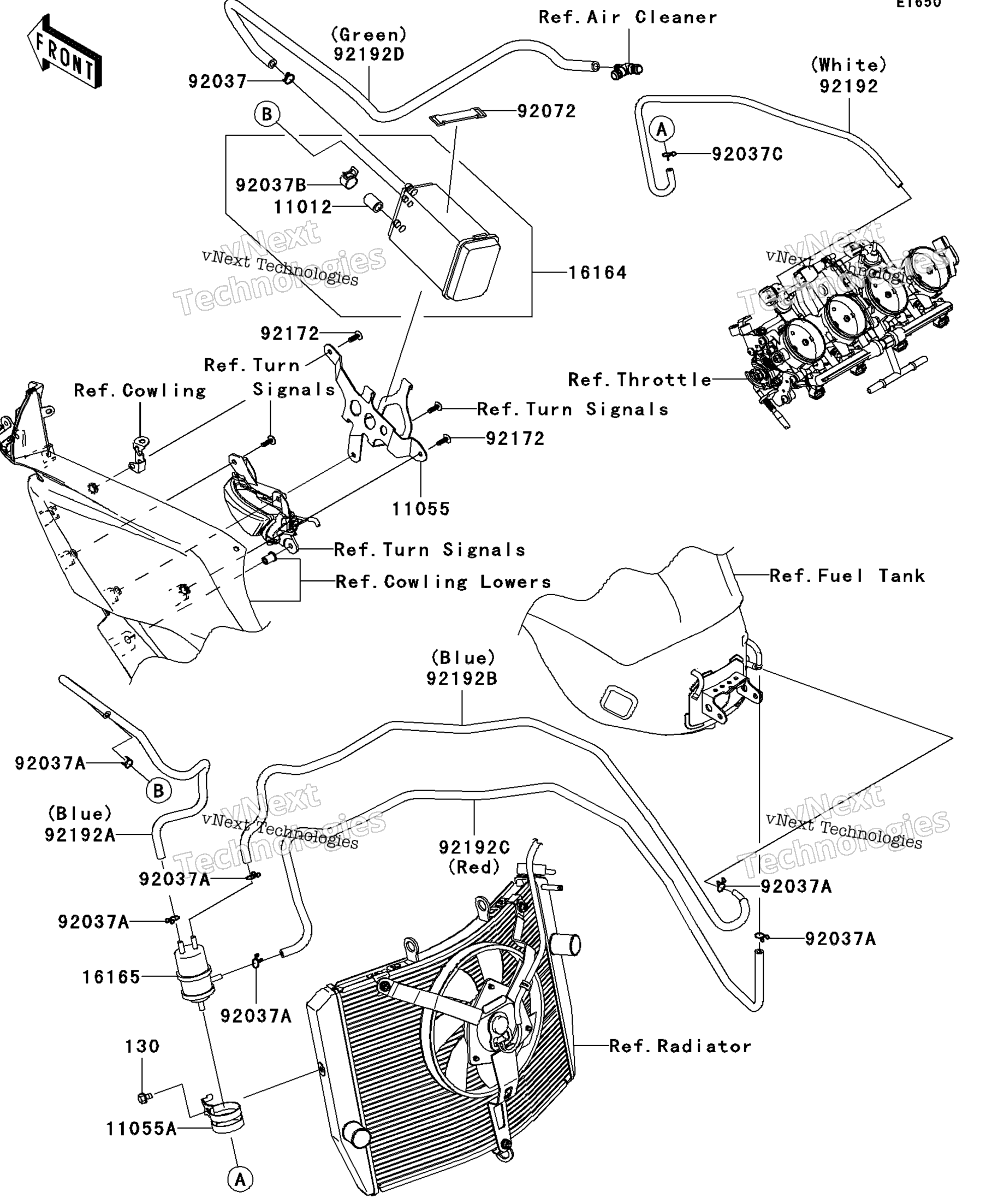 топливный Evaporative System(Ca)