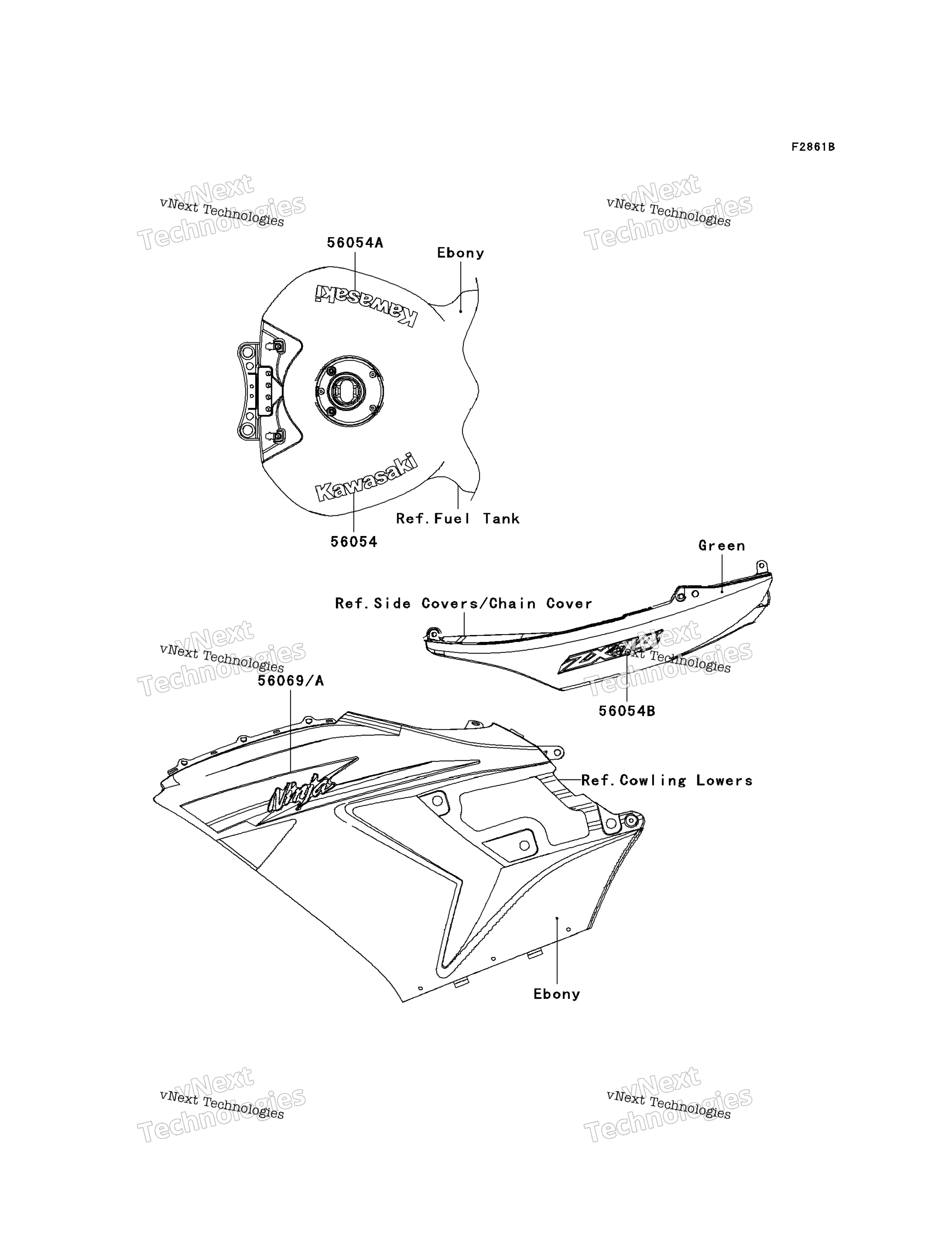 Наклейки (Green)(Cbf)(Ca,Us)