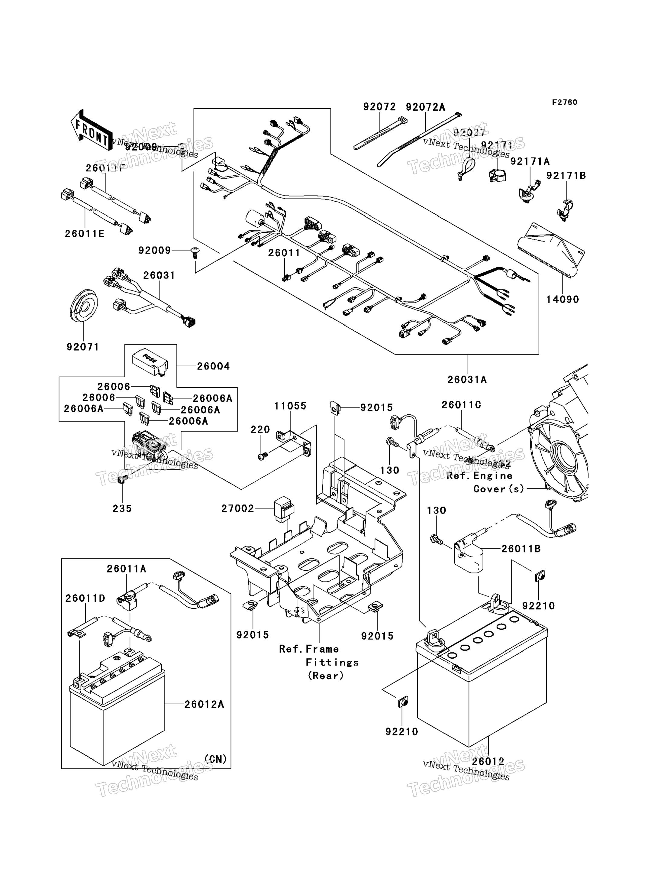 Шасси Electrical Equipment