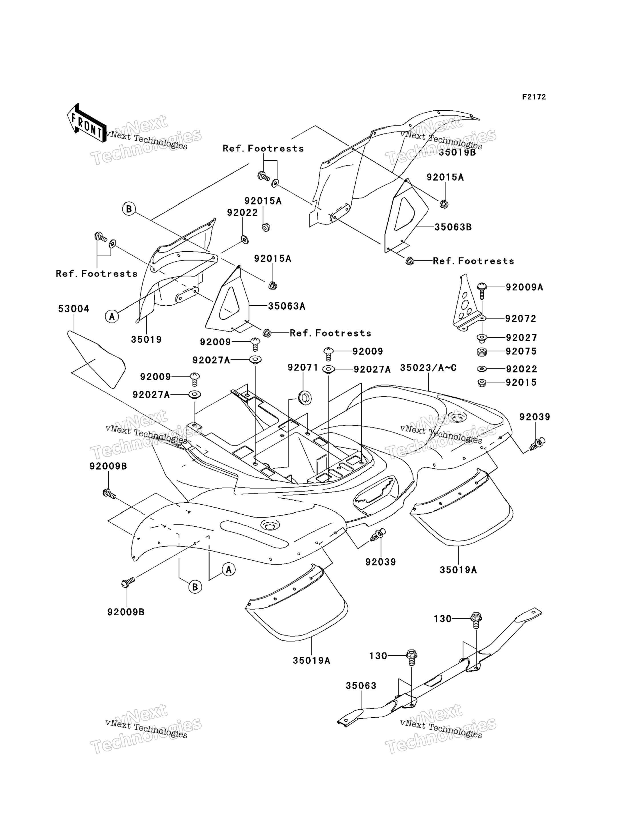 задний Fender(S)