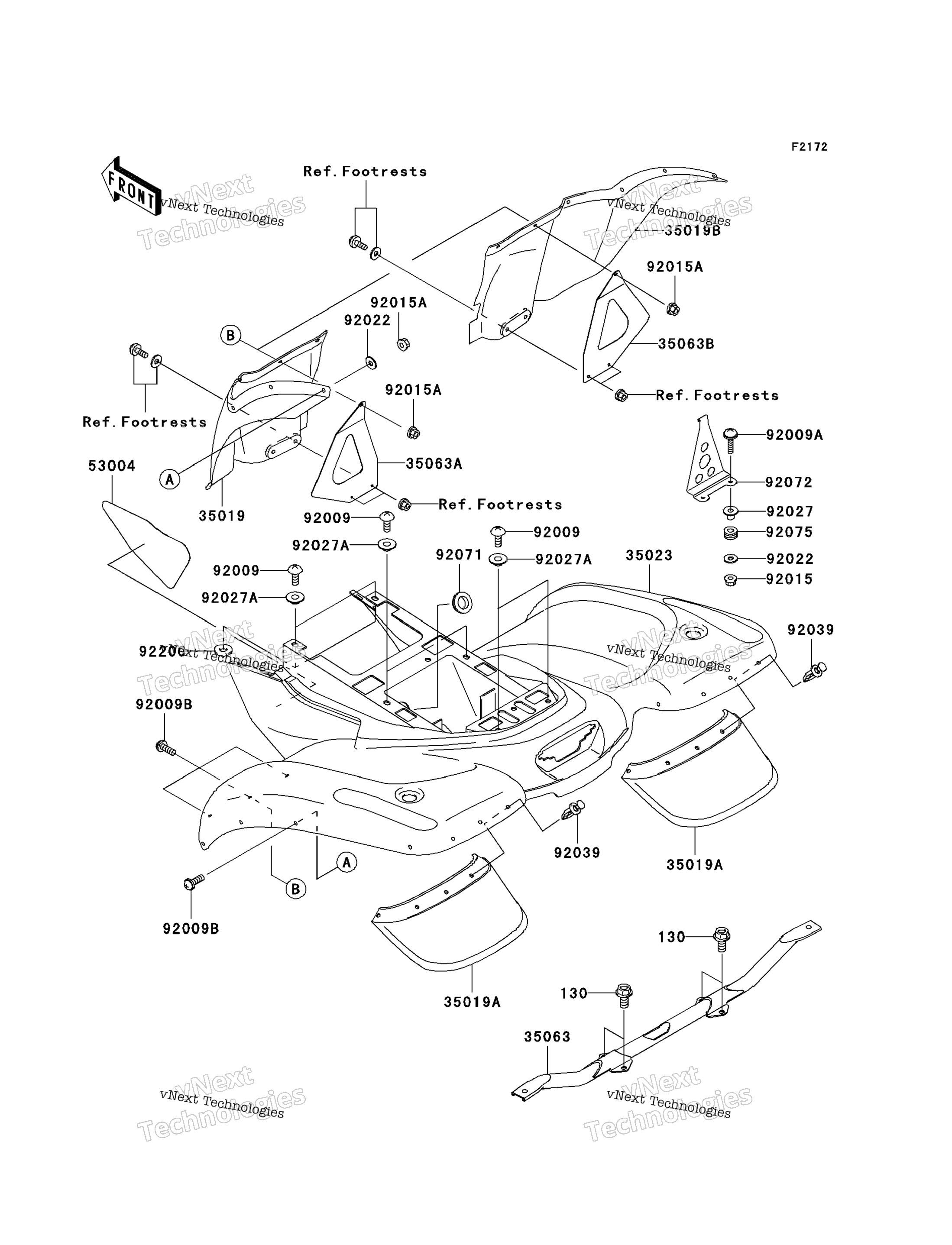 задний Fender(S)