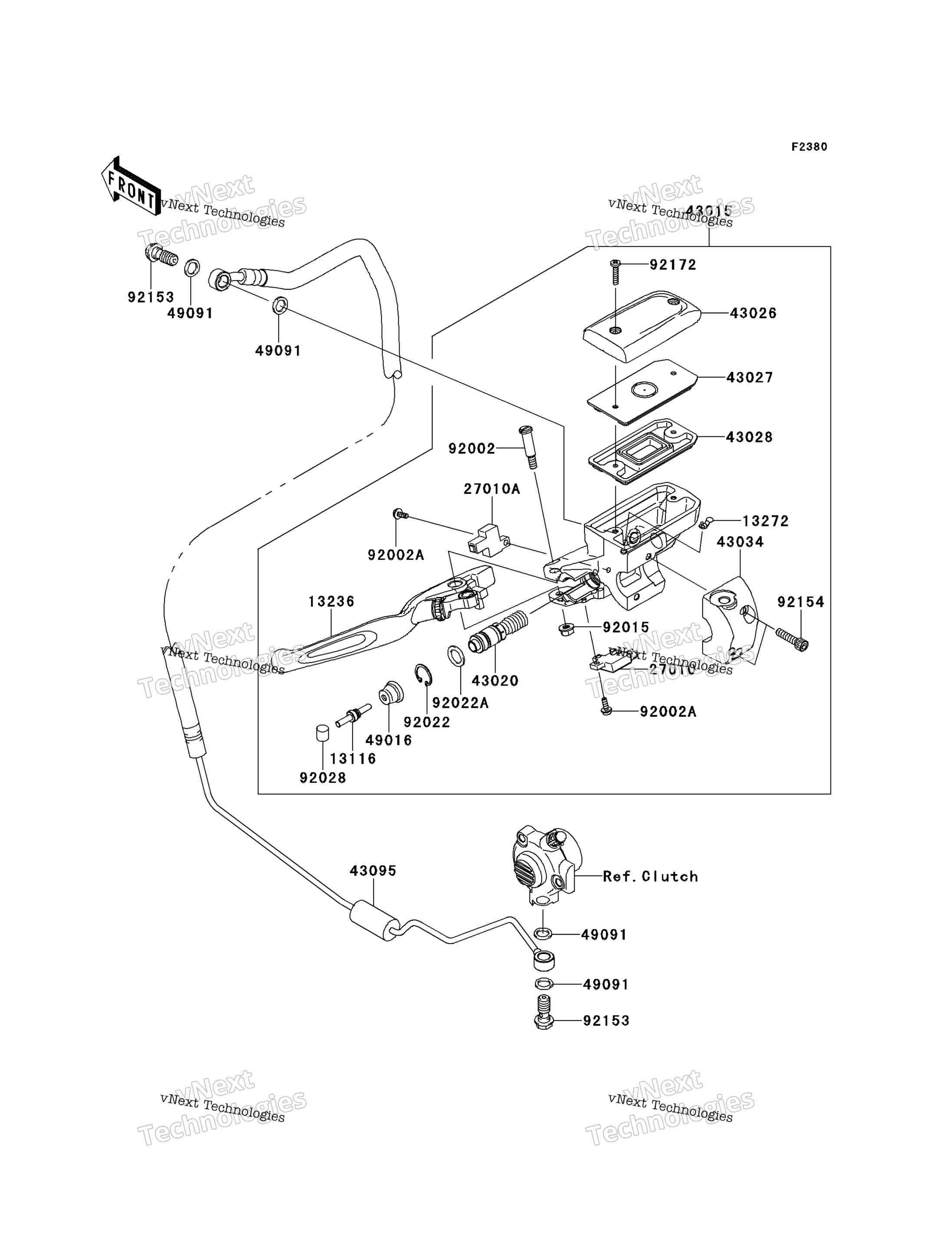 Сцепление MASTER CYLINDER
