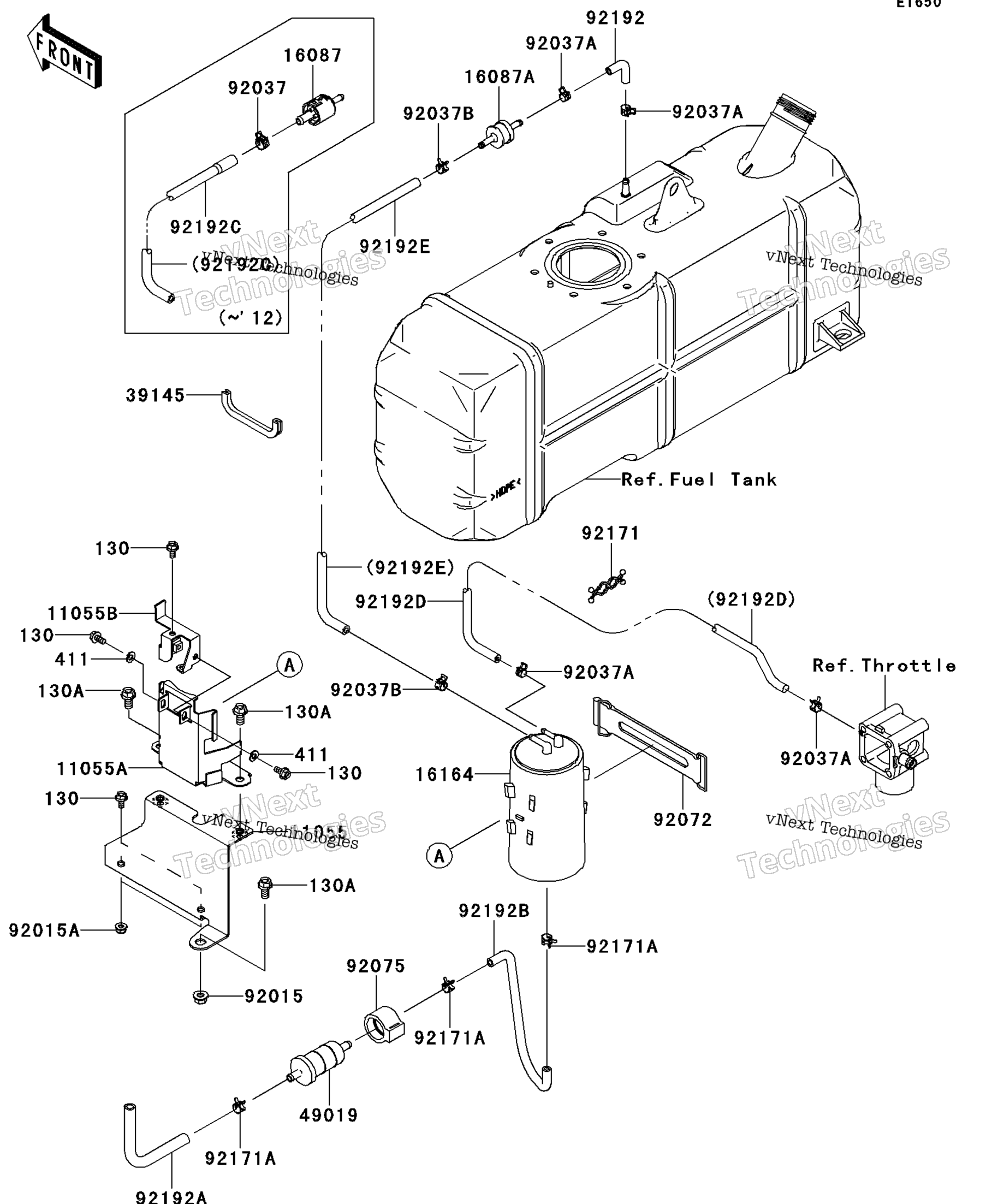 топливный Evaporative System