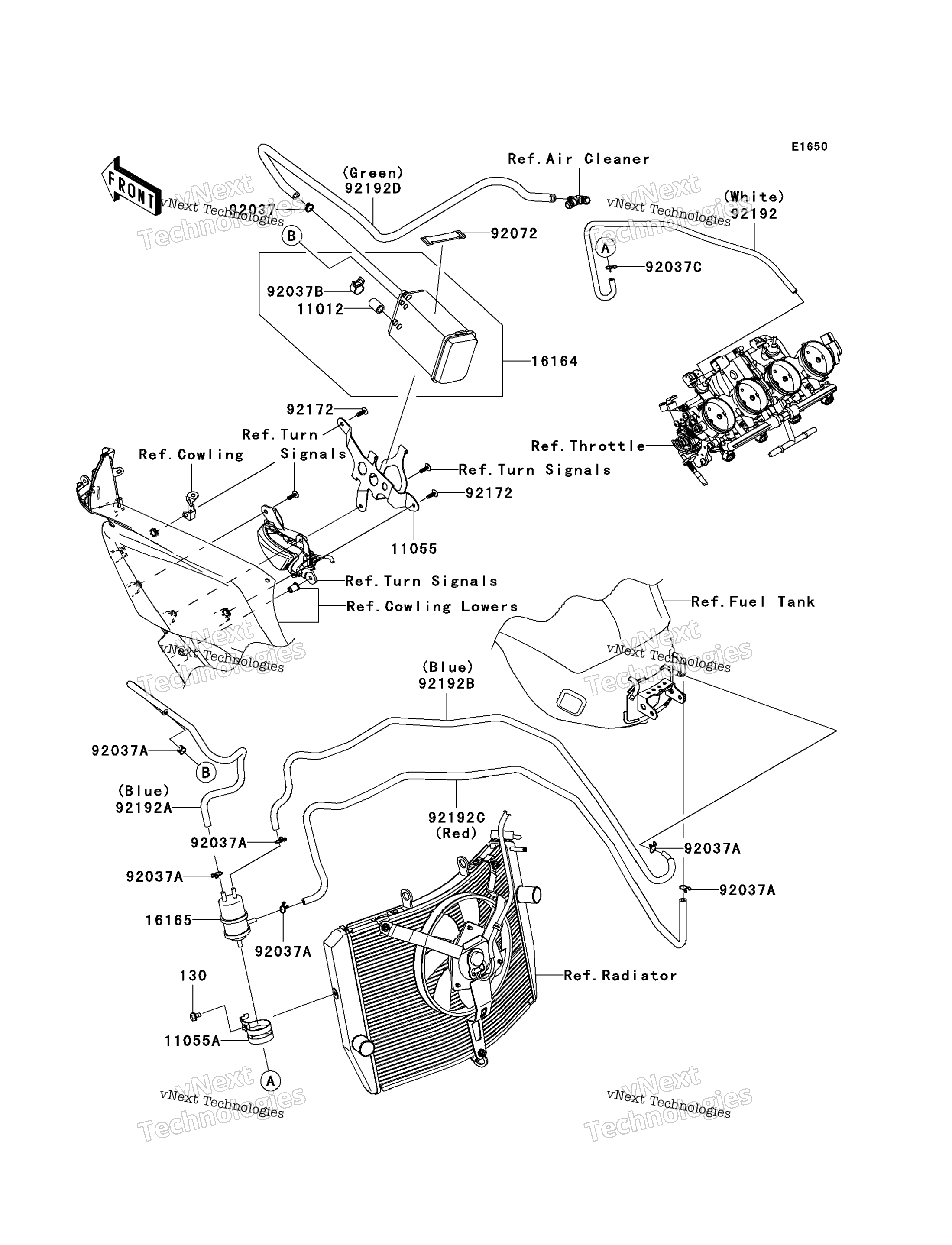 топливный Evaporative System (Ca)