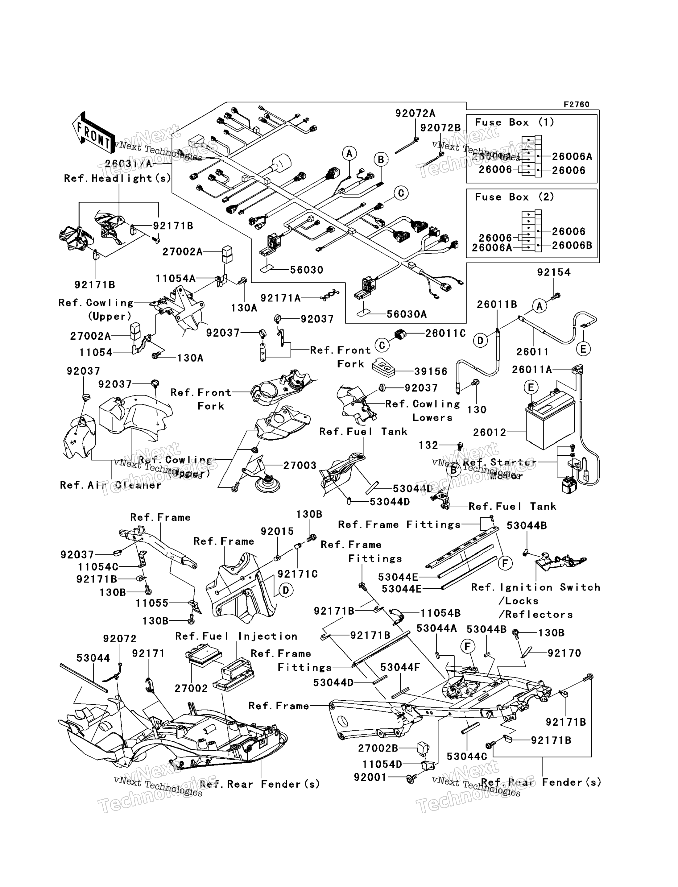 Шасси Electrical Equipment