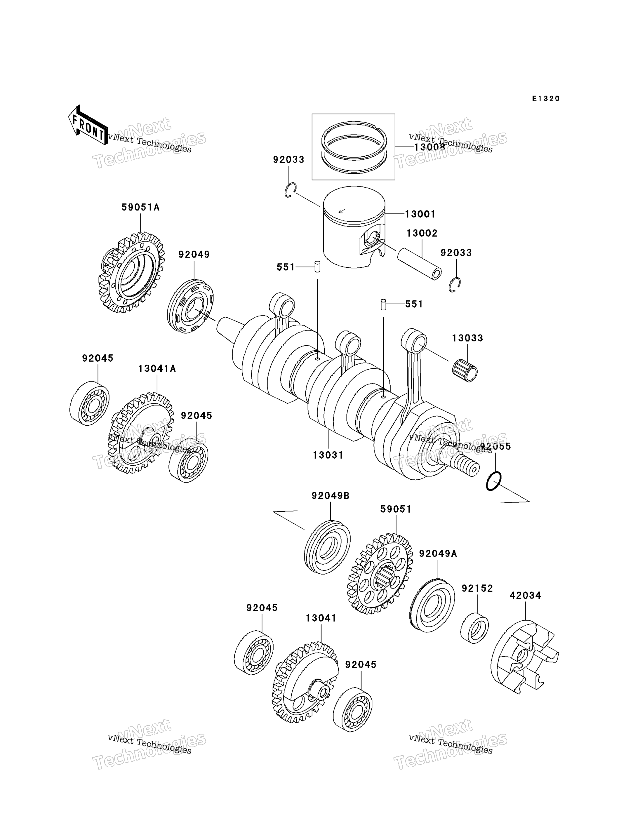 коленвал / Piston(S)