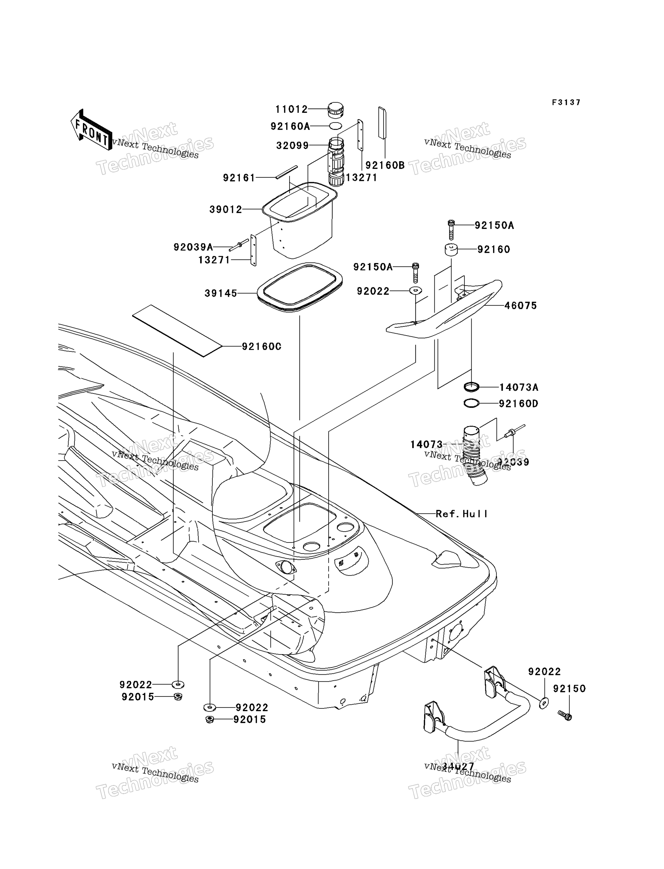 Корпус Rear Fittings
