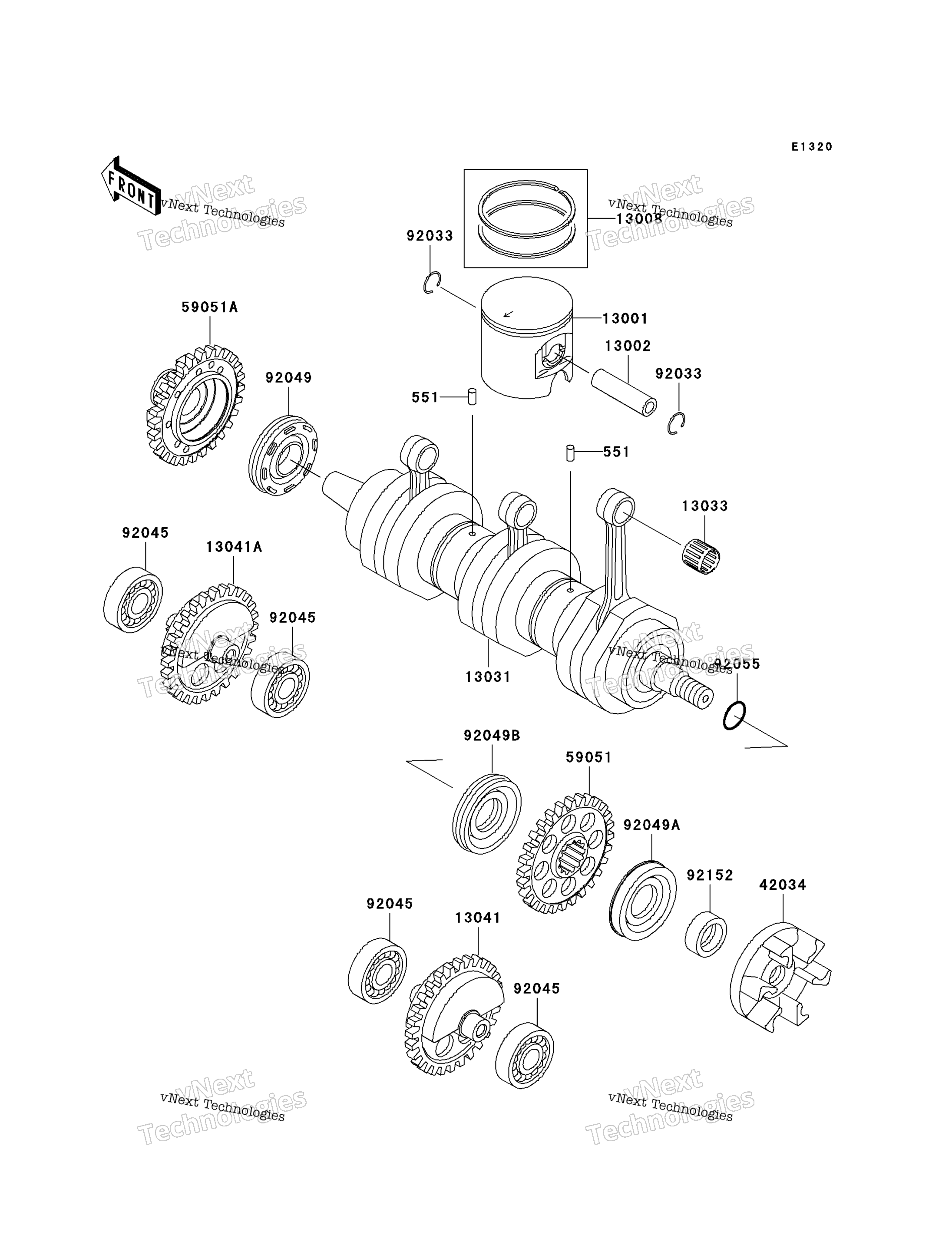 коленвал / Piston(S)